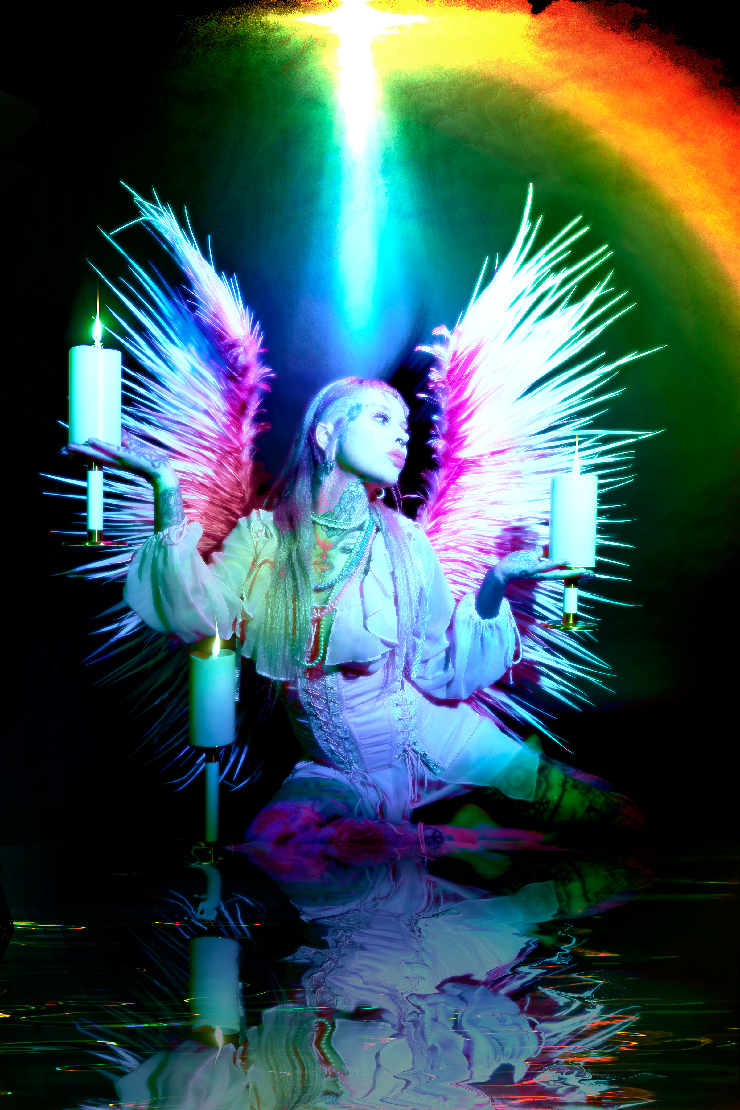 KELLIE angel. Anna Omni — concept photographer and digital artist in Riga, Latvia