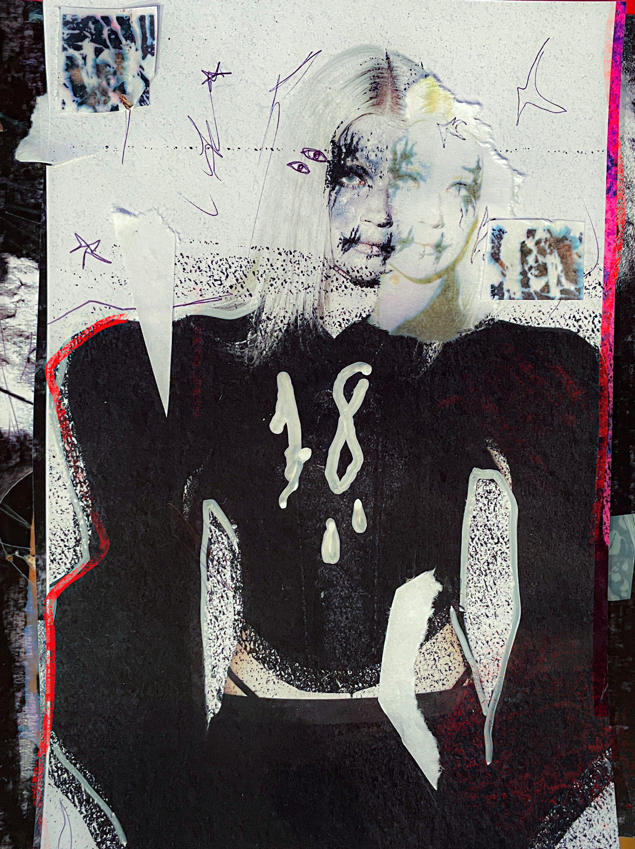 XENIA funeral birthday. Anna Omni — concept photographer and digital artist in Riga, Latvia