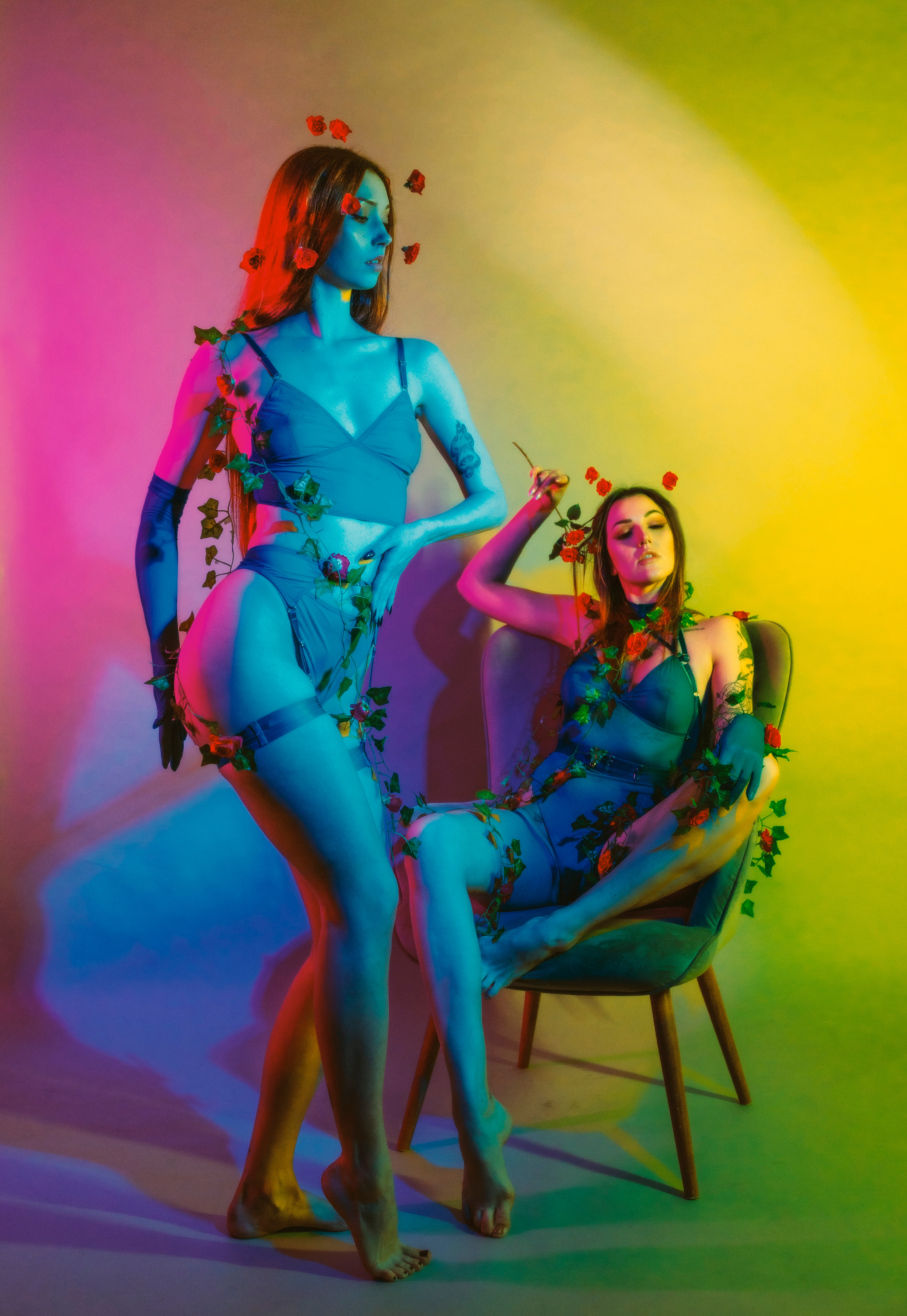 IVY PHOTOSHOOT — colorful. Anna Omni — concept photographer and digital artist in Riga, Latvia