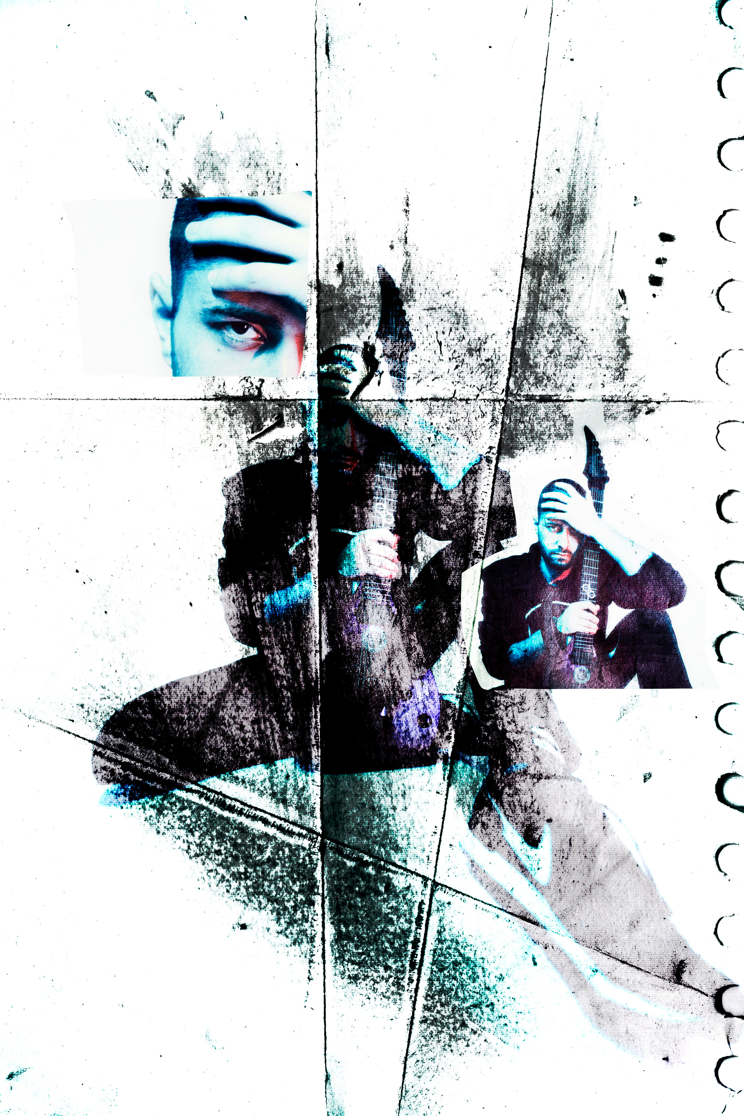 “GEOMETRICAL AGGRESSION” BAND. Anna Omni — concept photographer and digital artist in Riga, Latvia