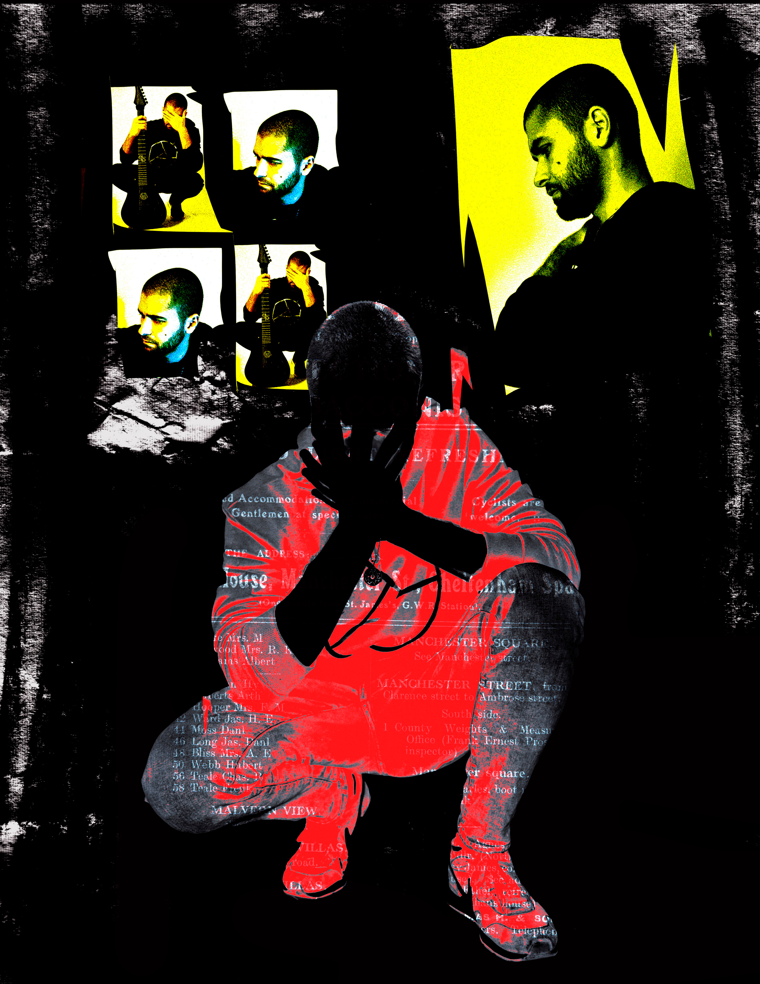 “GEOMETRICAL AGGRESSION” BAND. Anna Omni — concept photographer and digital artist in Riga, Latvia