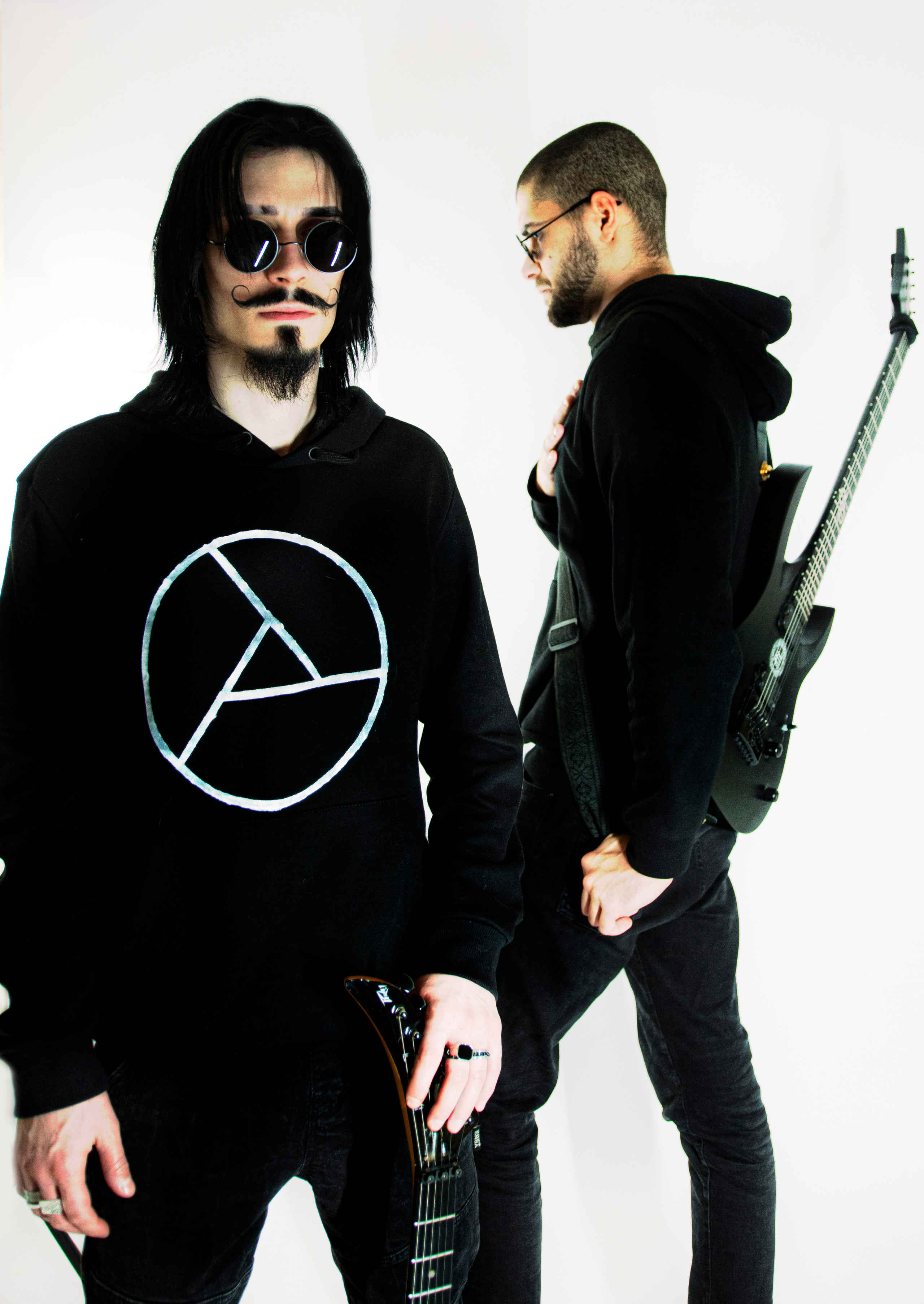 “GEOMETRICAL AGGRESSION” BAND. Anna Omni — concept photographer and digital artist in Riga, Latvia