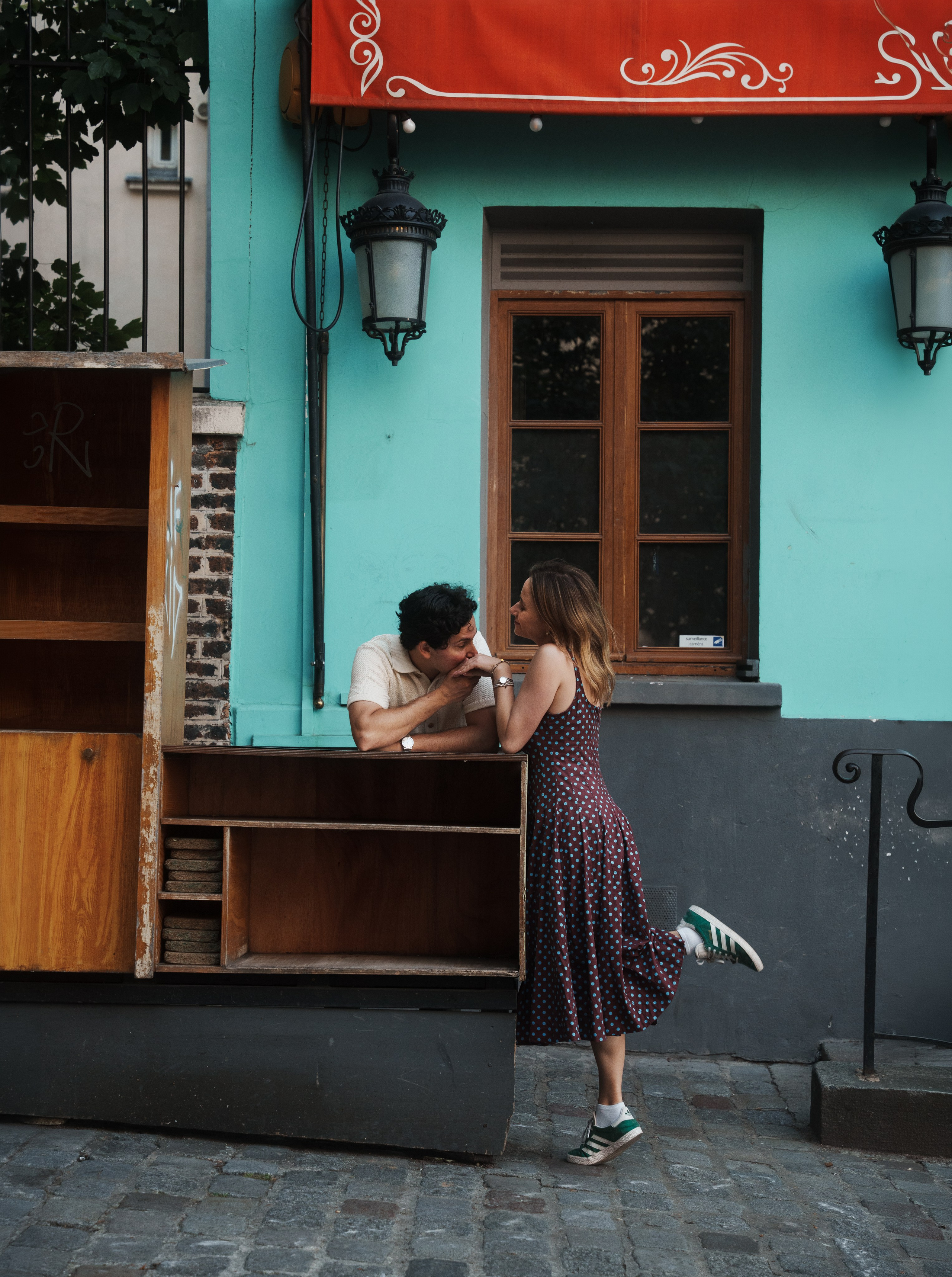 Julian & Sarah in Montmartre