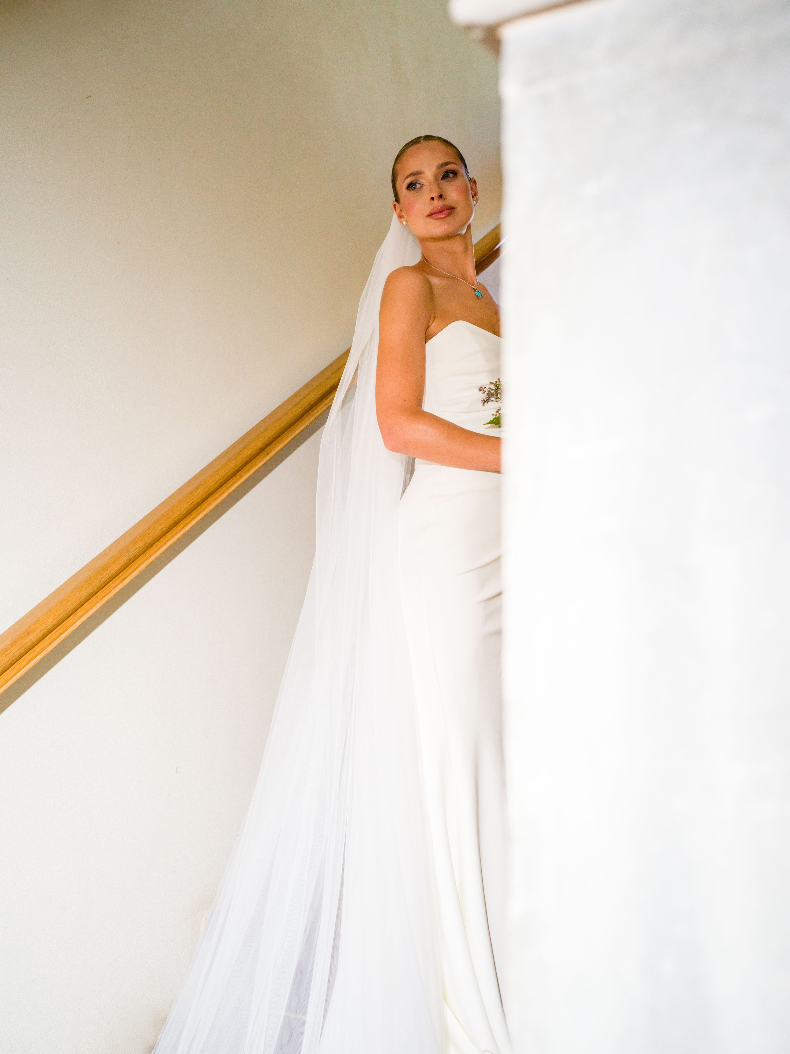 A romantic wedding captured among rolling hills and vineyards of Tuscany.