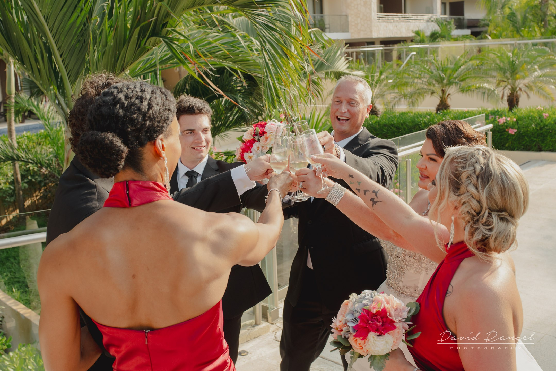 Heather and Benjamin on their destination wedding at Royalton Riviera Cancun. Destination wedding photographer based in Cancun and Riviera Maya with service worldwide