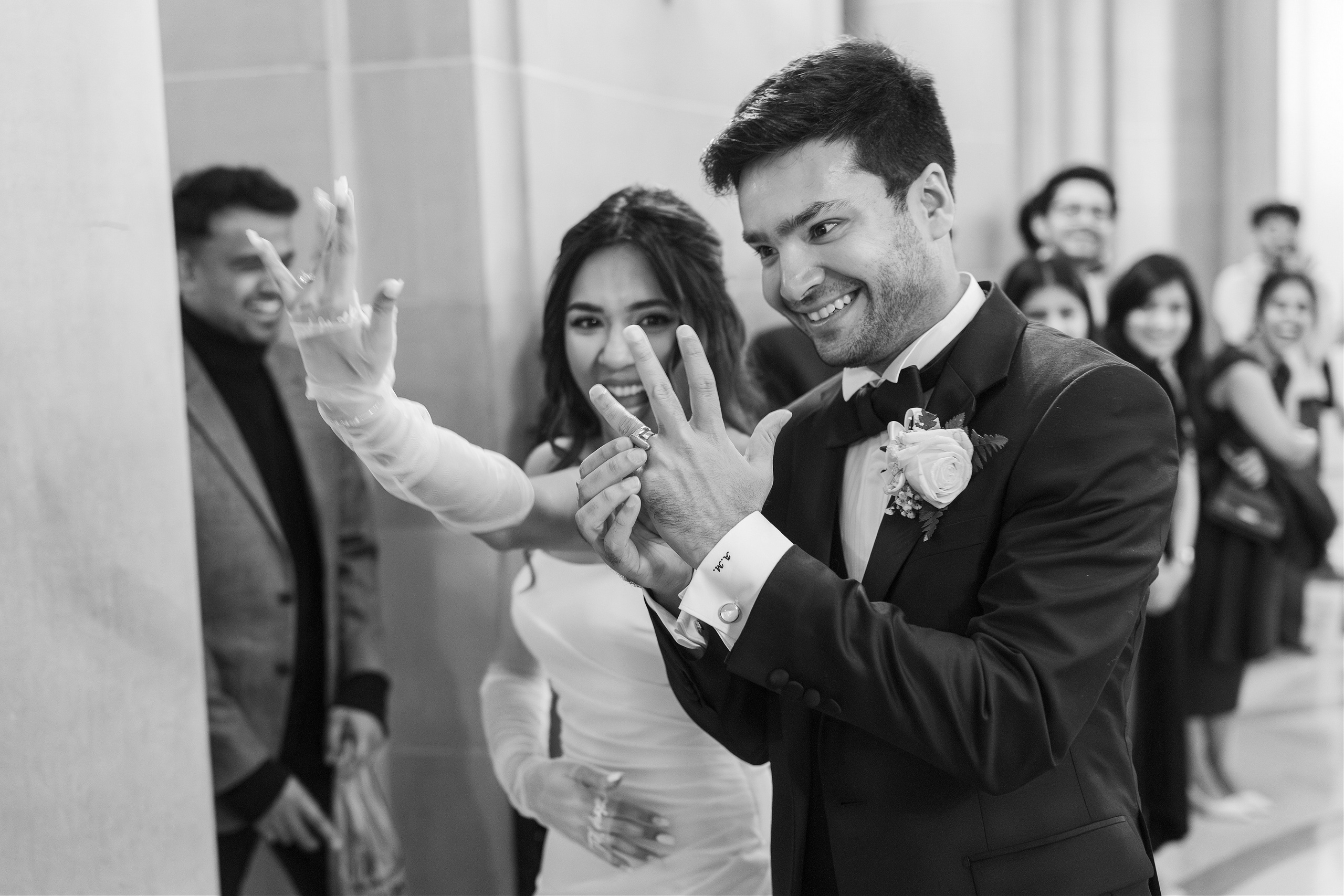 San Francisco City Hall Wedding. Wedding Photography & Videography Team in California, Los Angeles, San Francisco, San Diego and Travel