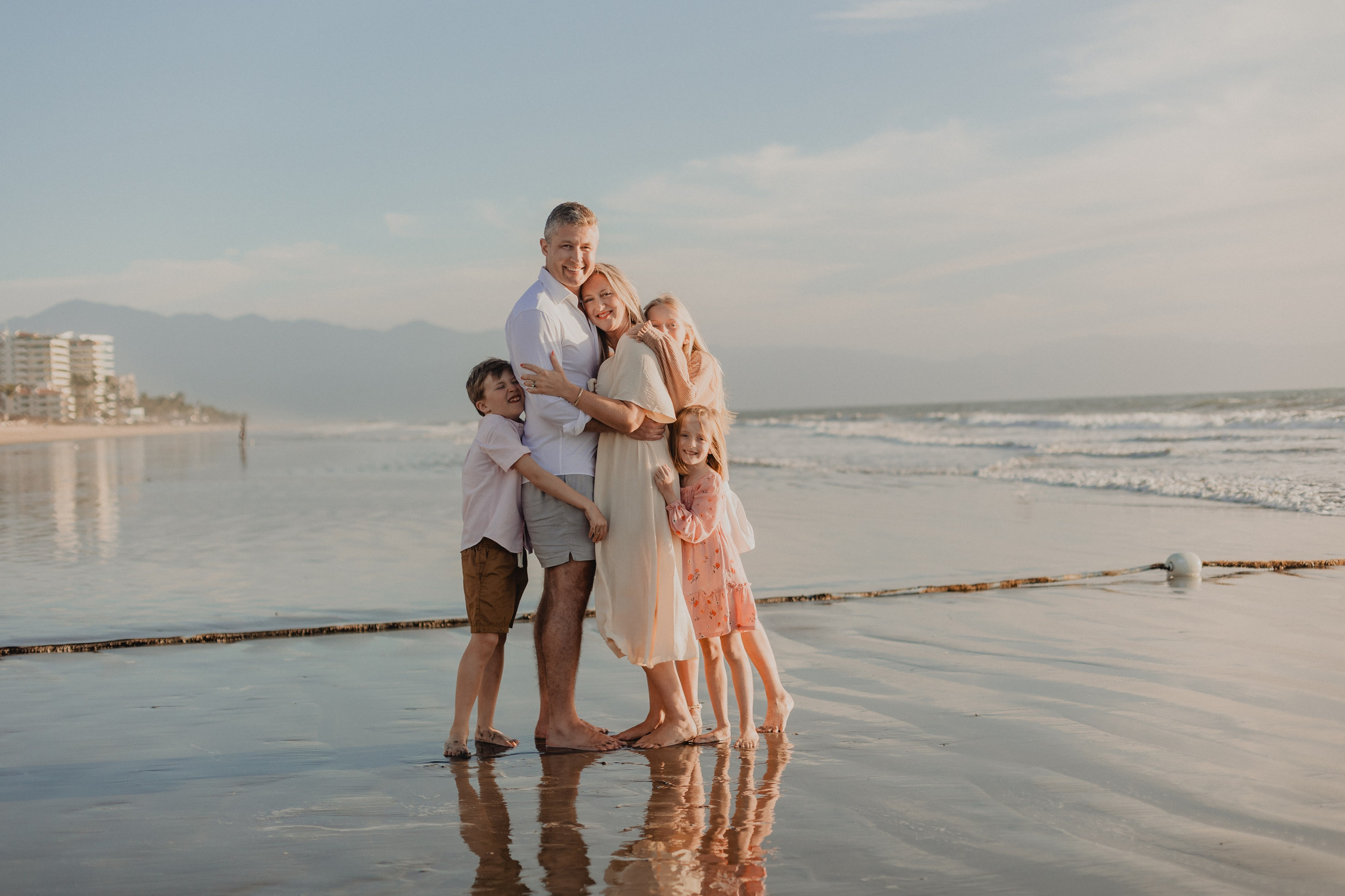 Laughter, Sand, and Sea: A Family Session in Nuevo Vallarta
