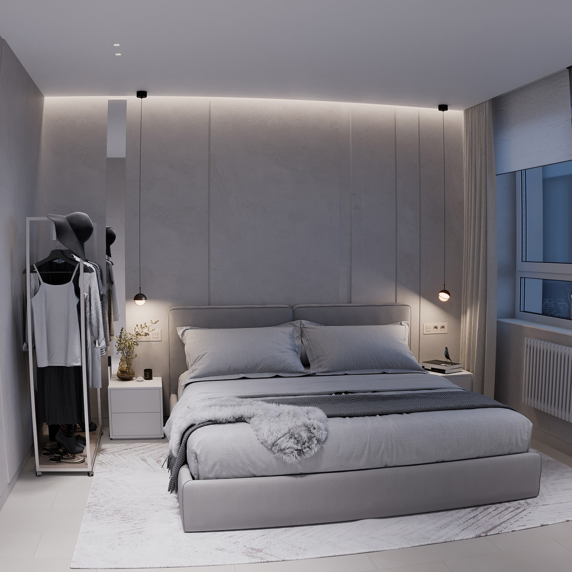 Квартира в Сургуте. ROMAN VISUAL| СОЗДАНИЕ ВЫСОКОКАЧЕСТВЕННОЙ 3D-ВИЗУАЛИЗАЦИИ