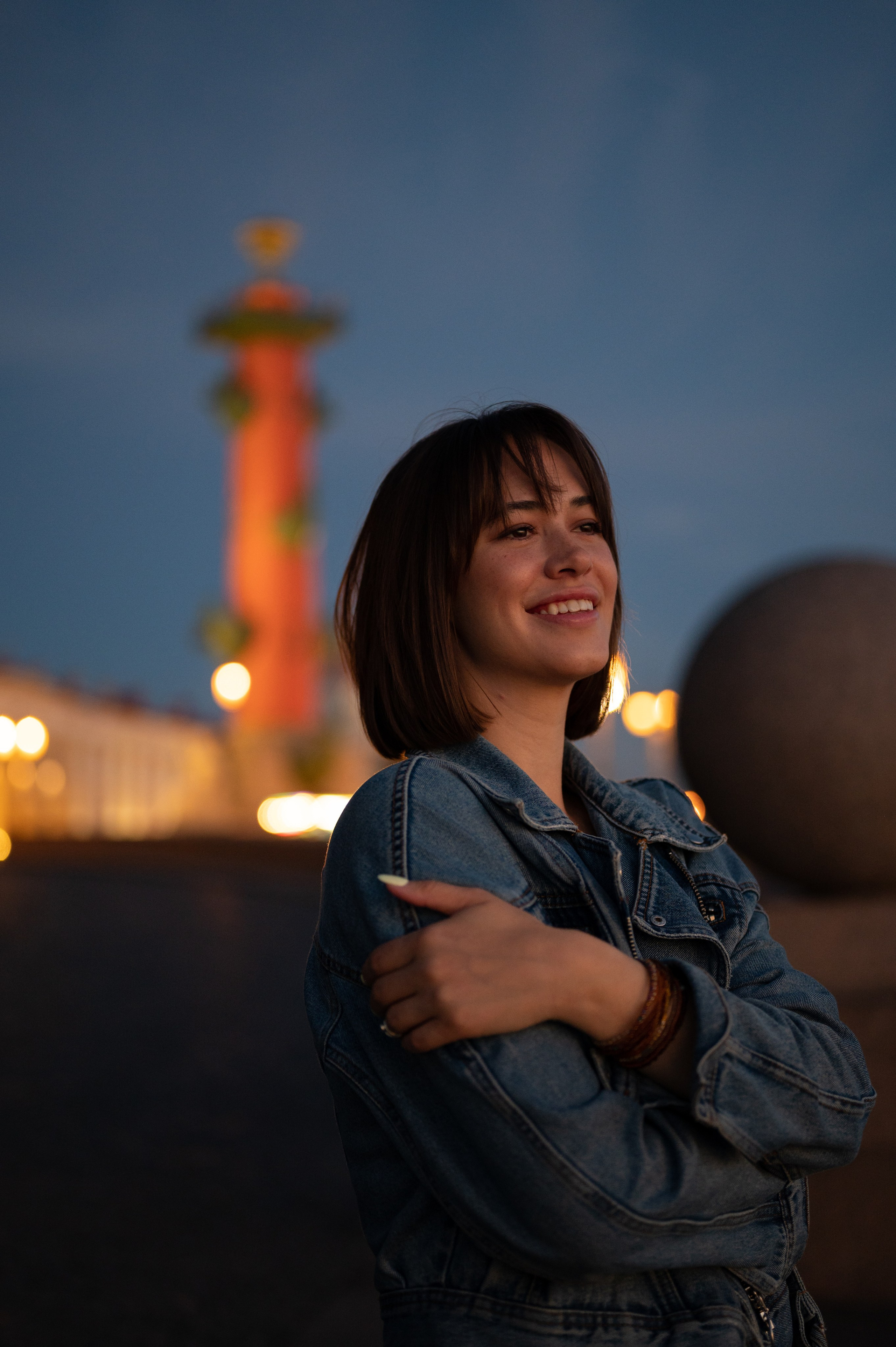 Liza — St. Petersburg and sunrise. Photographer Yulia Lushnikova, Based in Valencia