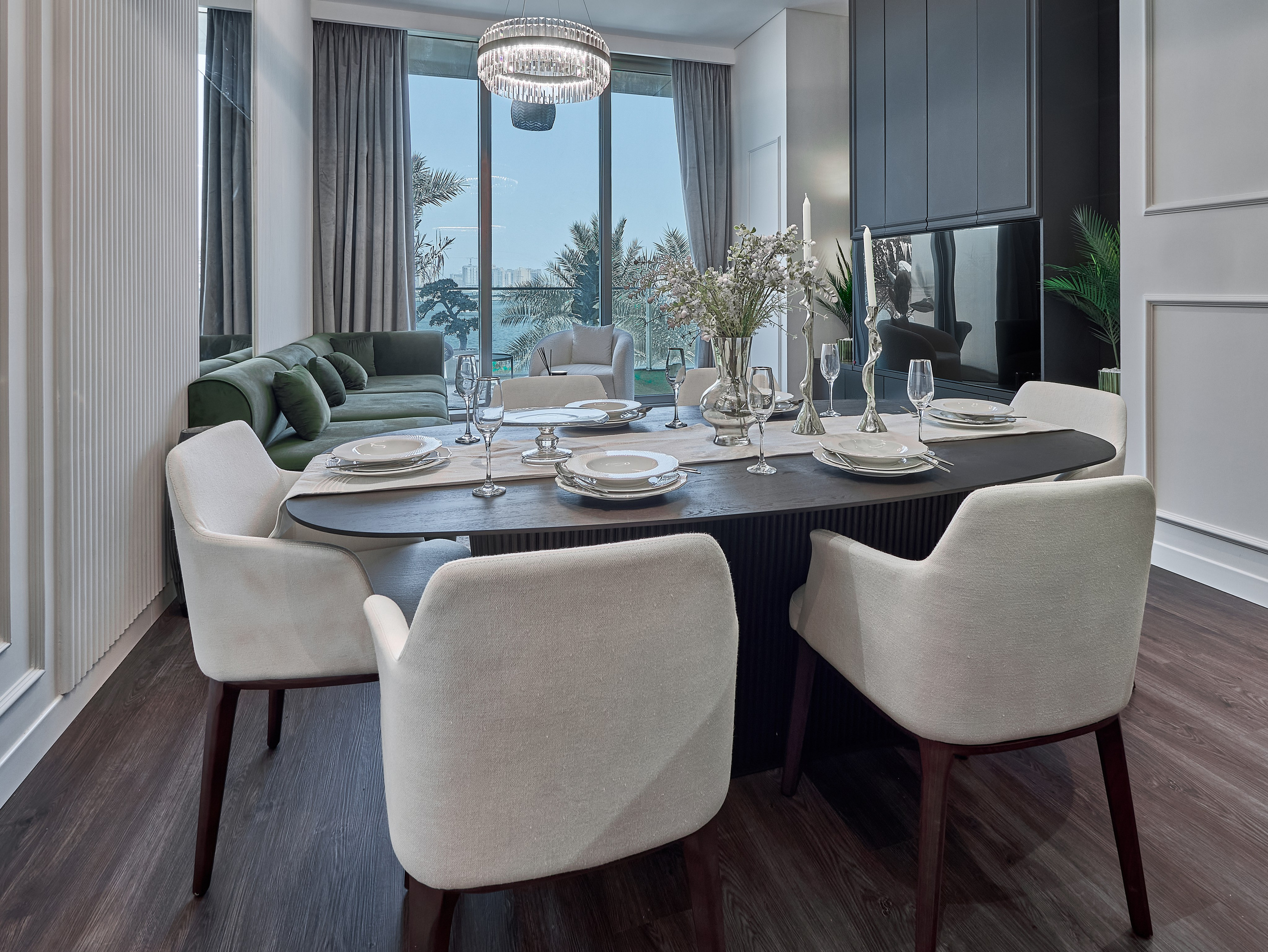 Townhouse Photography in Creek Harbor Dubai — Interior & Exterior Shots. Hotel Photographer in Dubai — Interiors & Commercial by Oleg Novikov