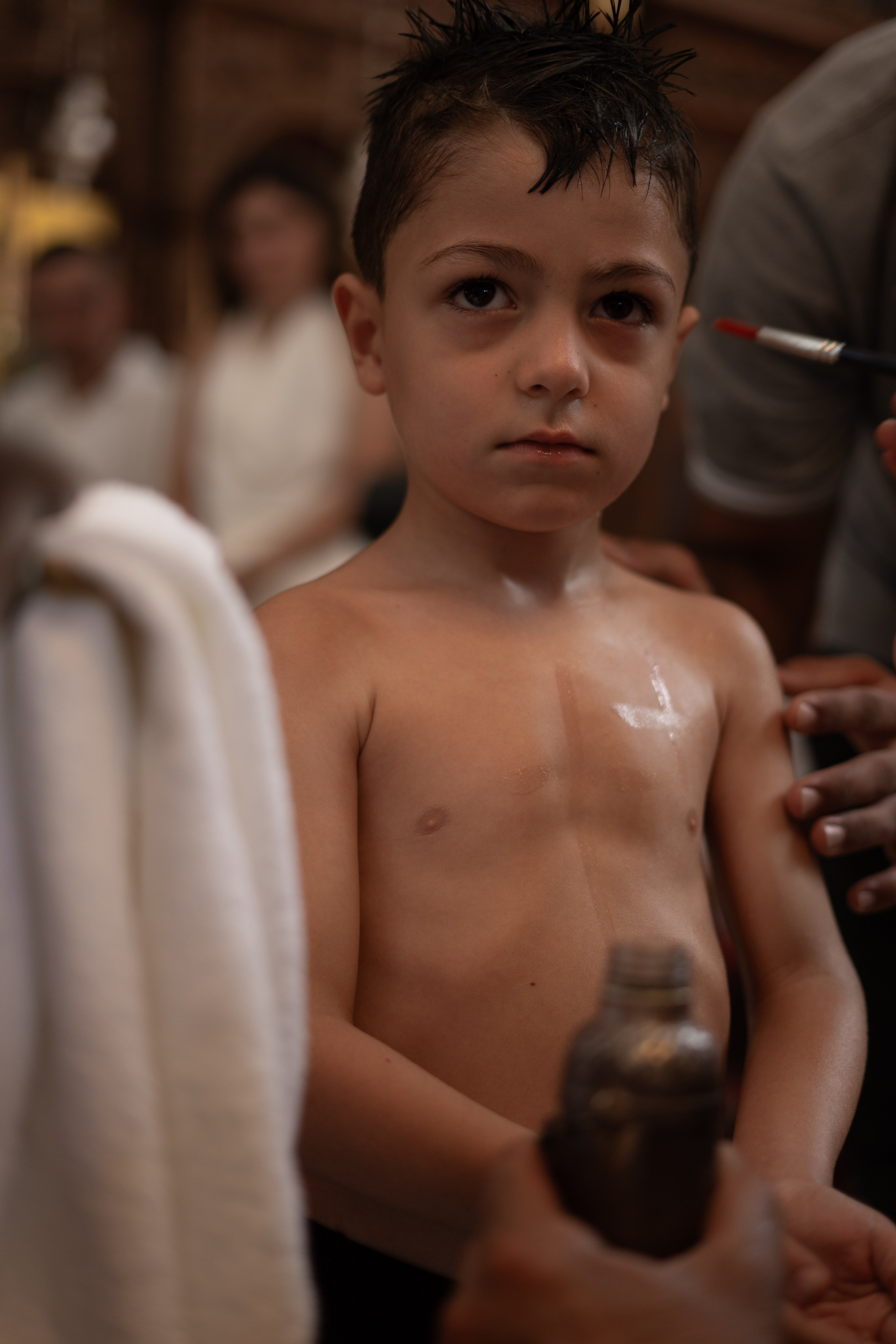 George's baptism day (short report). Ваш Фотограф на Кипре, Нино Келесиду