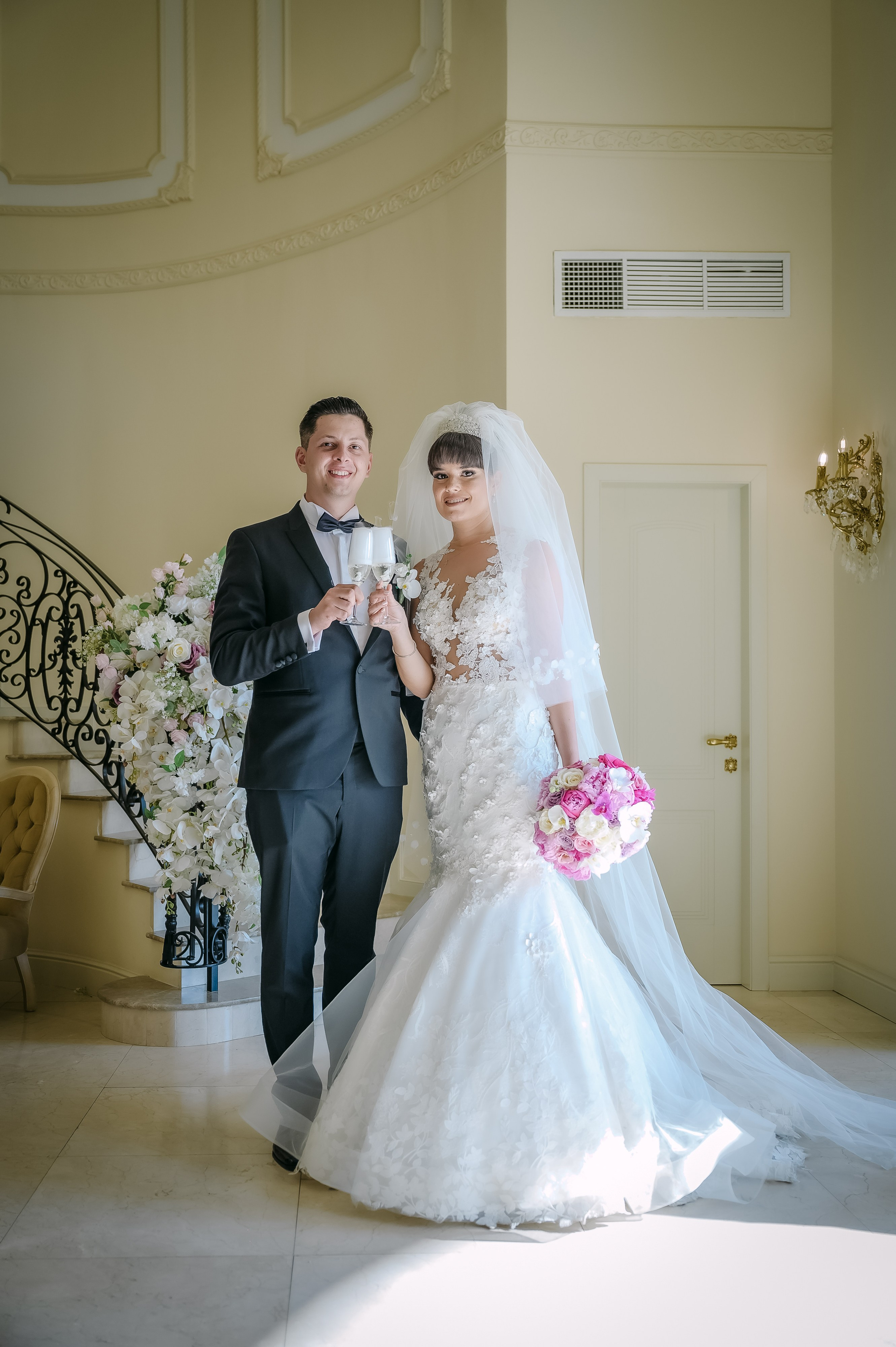 Aura & Sergiu Wedding | Elegant Love Story