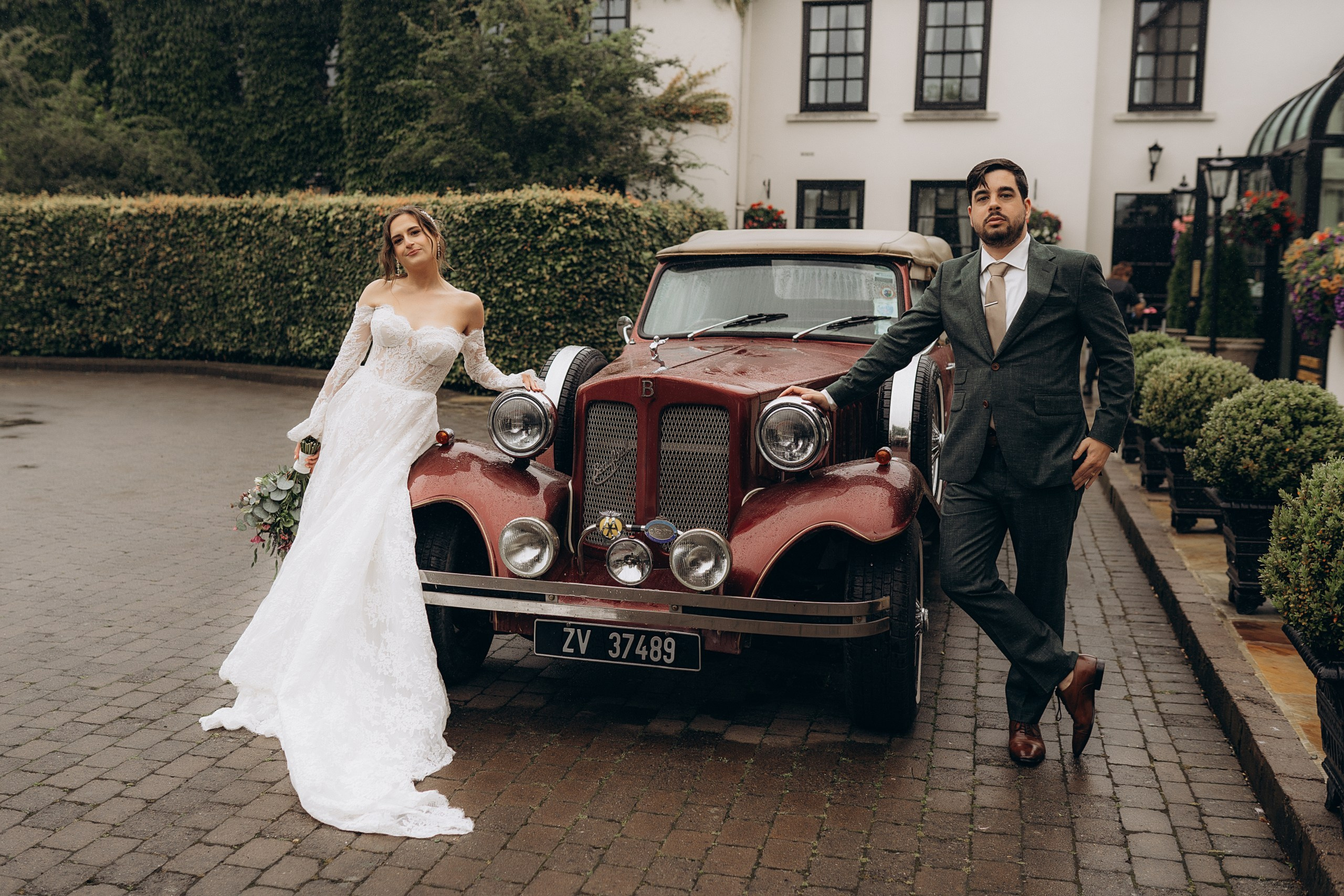 Sarah & Timothy at Barberstown castle. Main