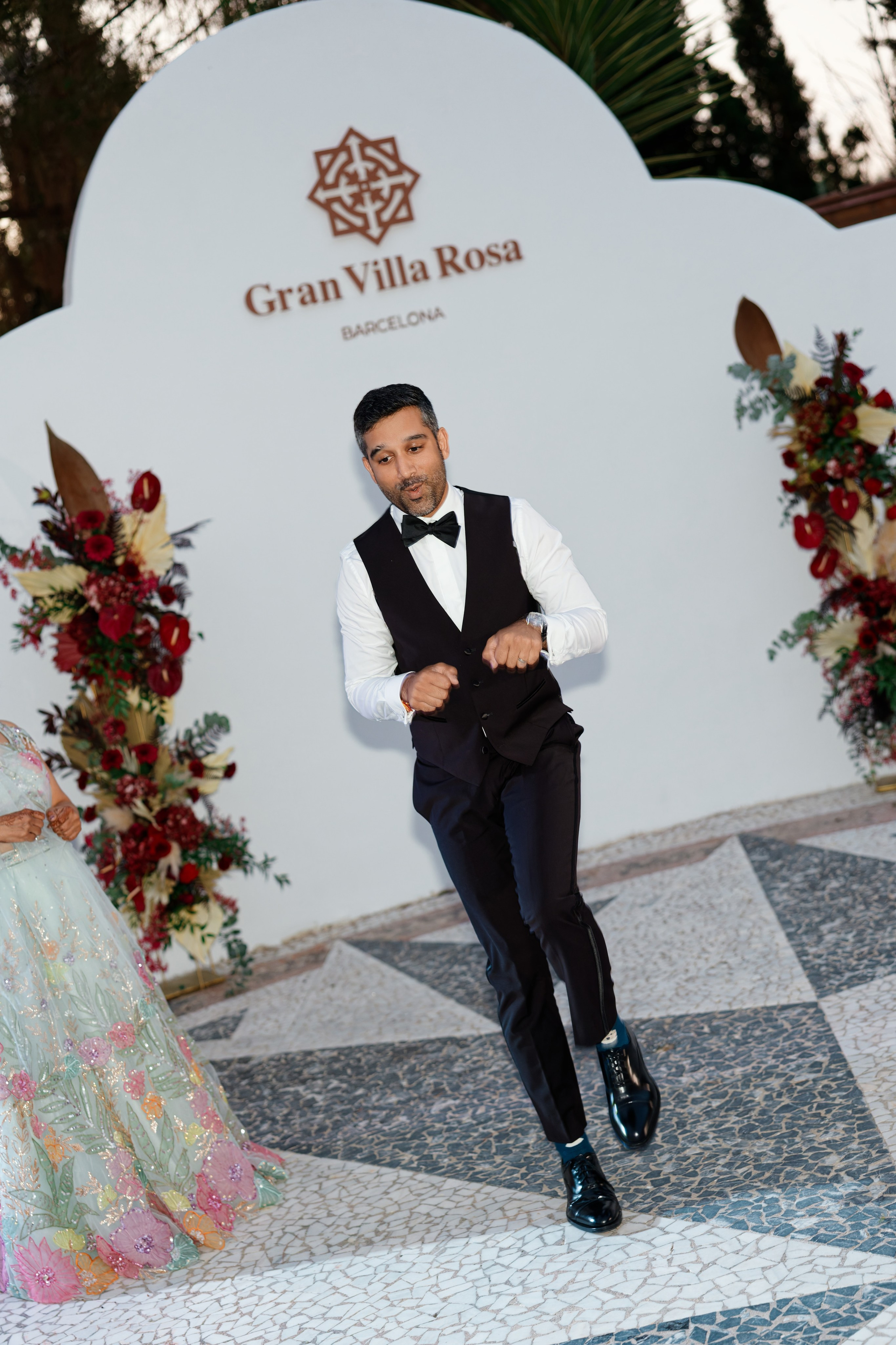 Indian wedding at Gran Villa Rosa, Barcelona