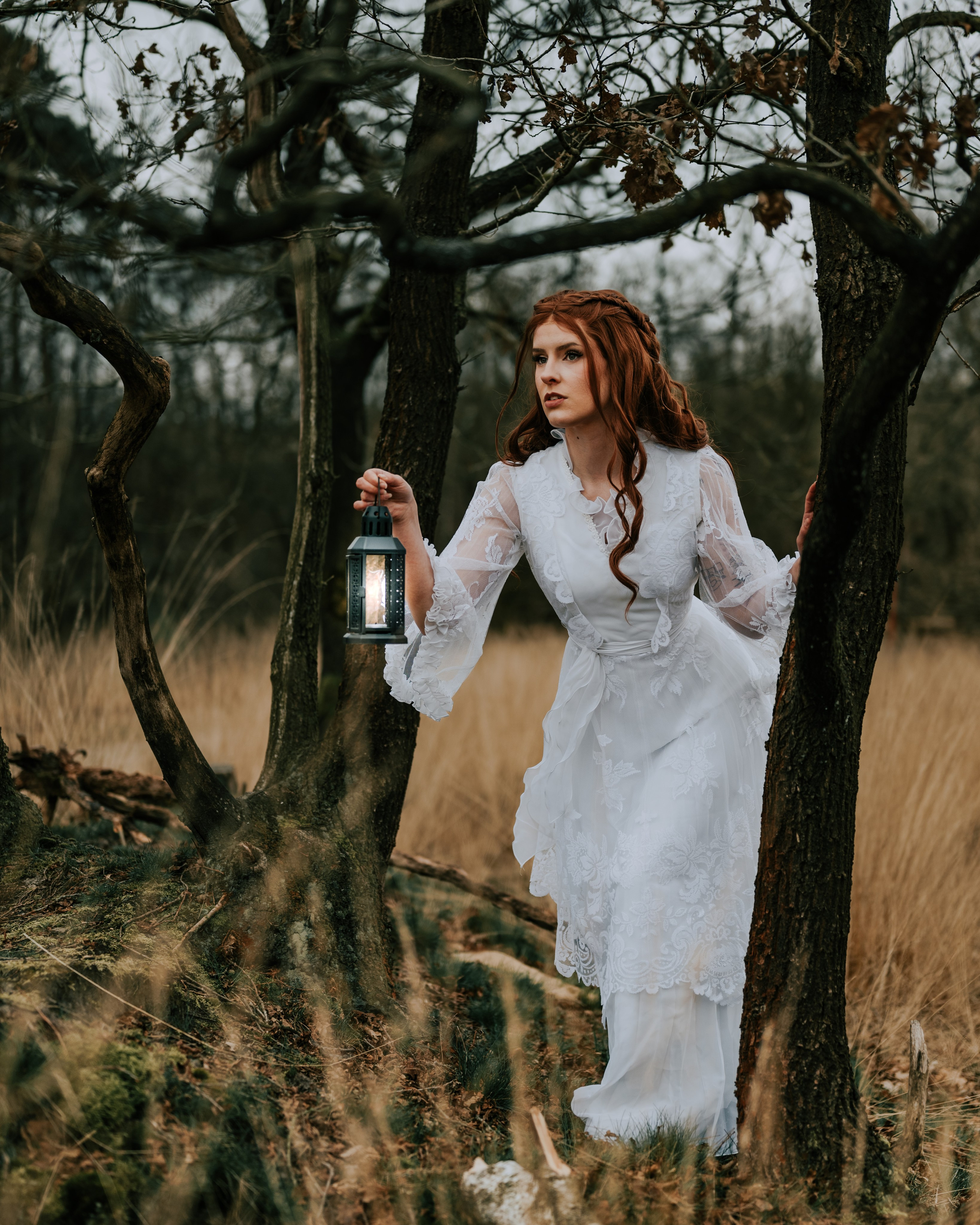 Dutch Folklore in the Fields of Lowlands, Witte Wieven. Moth & Moss Photography