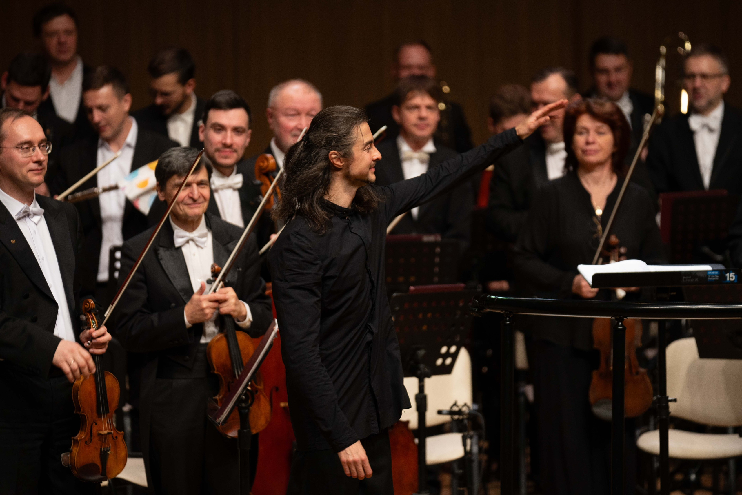 The Tchaikovsky Academic Grand Symphony Orchestra in Baku. Wedding&Event photographer Ismail Rzayev in Baku
