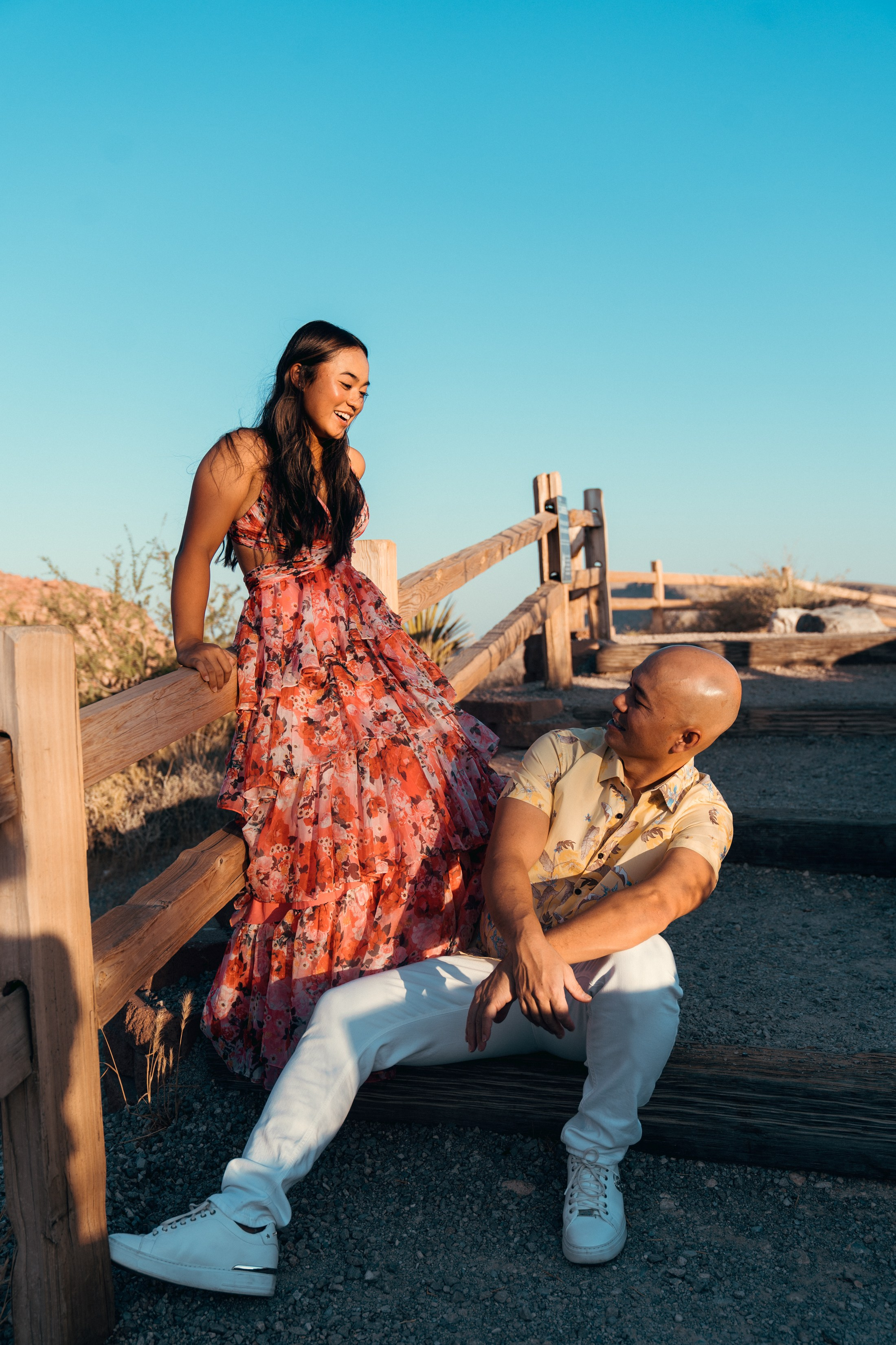 Esther&her family. Wedding & elopement photographer Viktoriya Kravtsov. Las Vegas