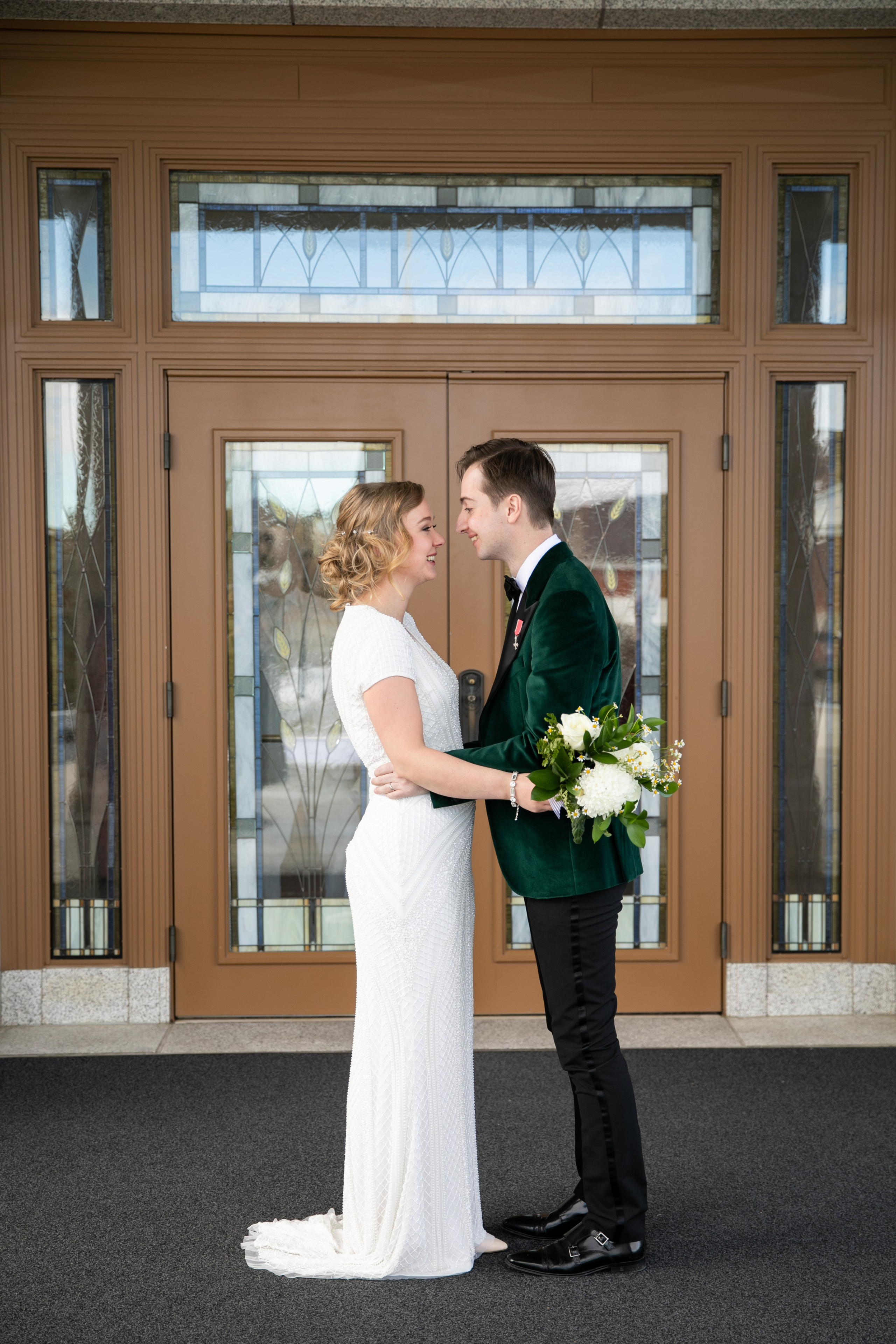 Zina & Elliott Wedding. Fotografía accesible en Calgary