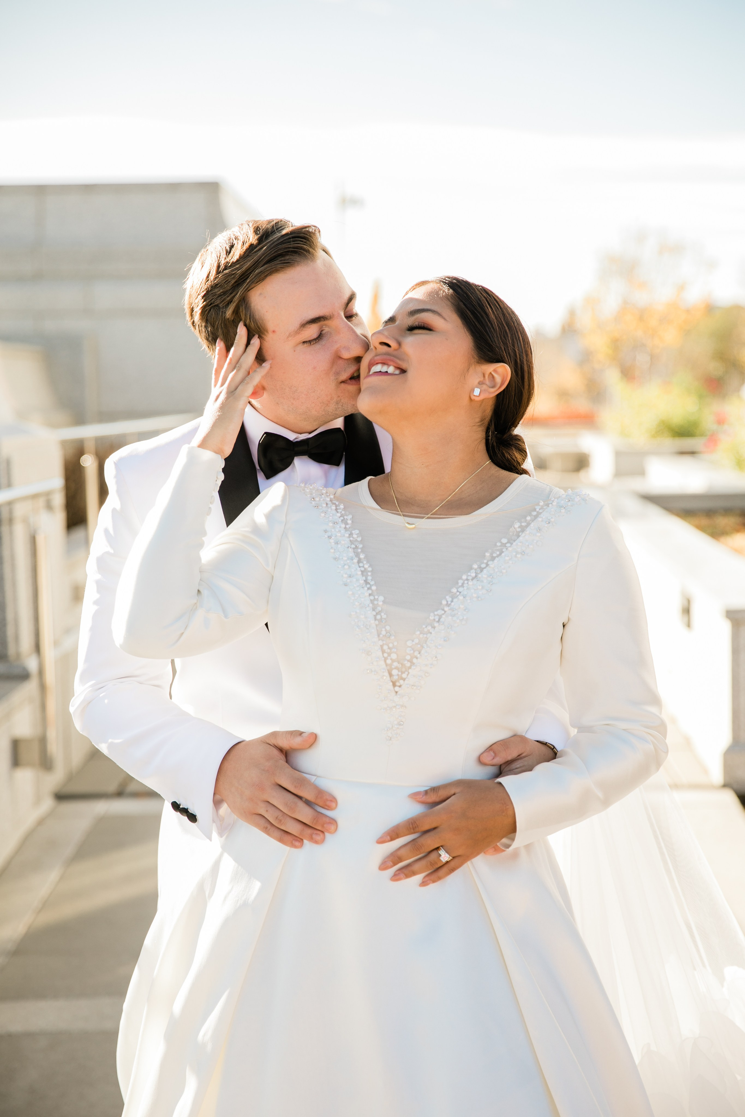 Samantha & Mike Wedding. Fotografía accesible en Calgary