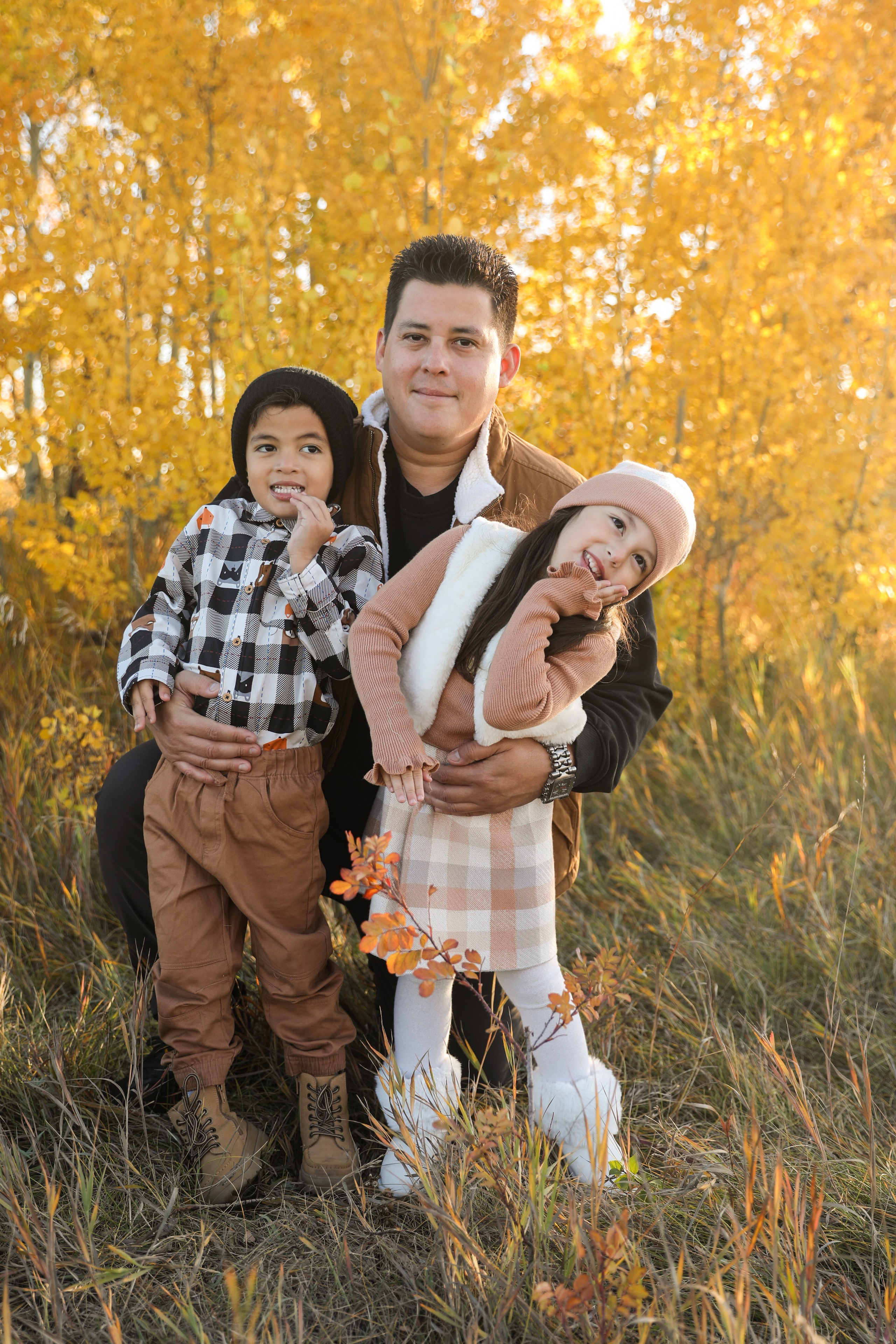 Ocando Family Session. Fotografía accesible en Calgary