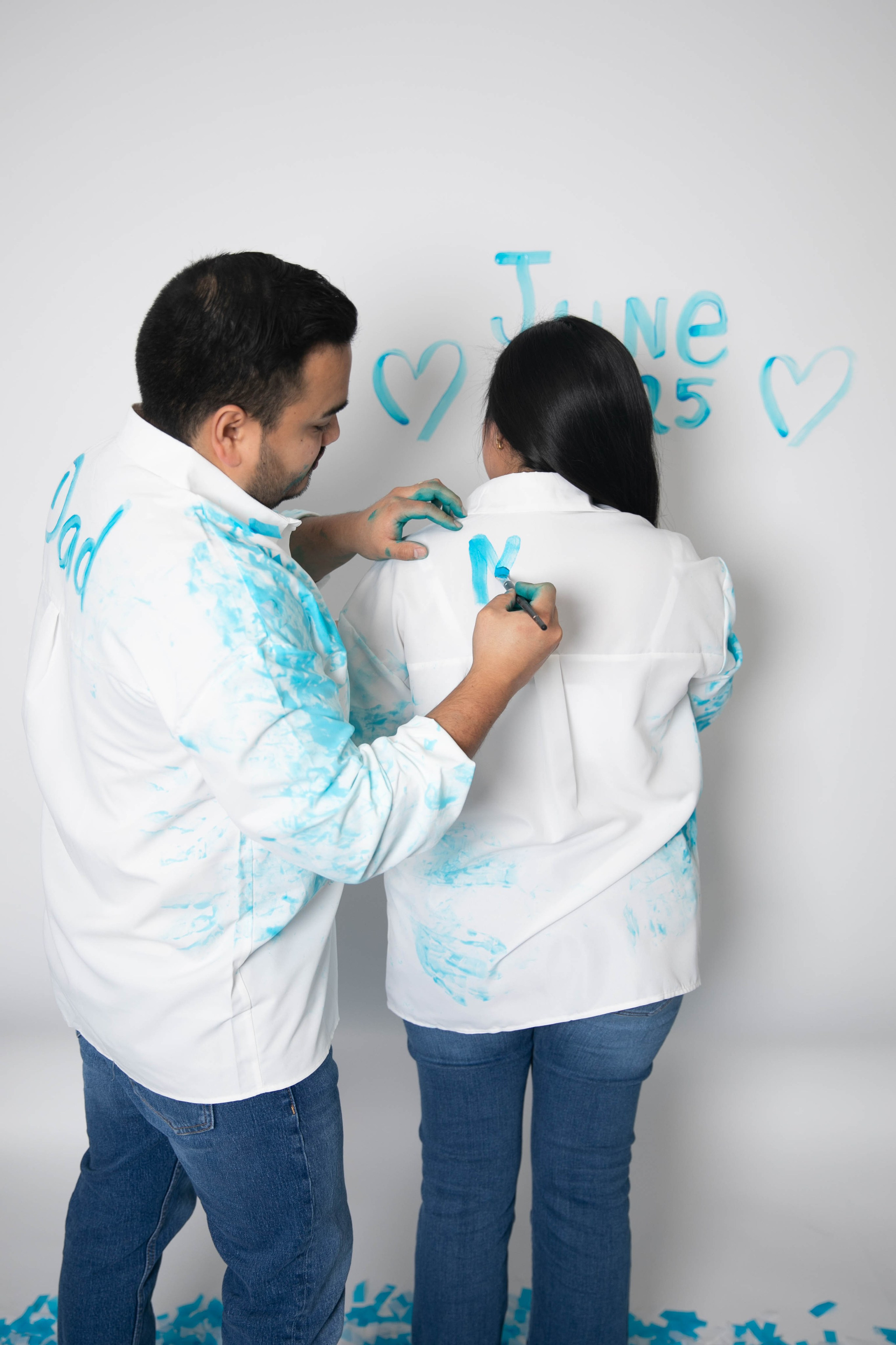 Gender Reveal. Fotografía accesible en Calgary