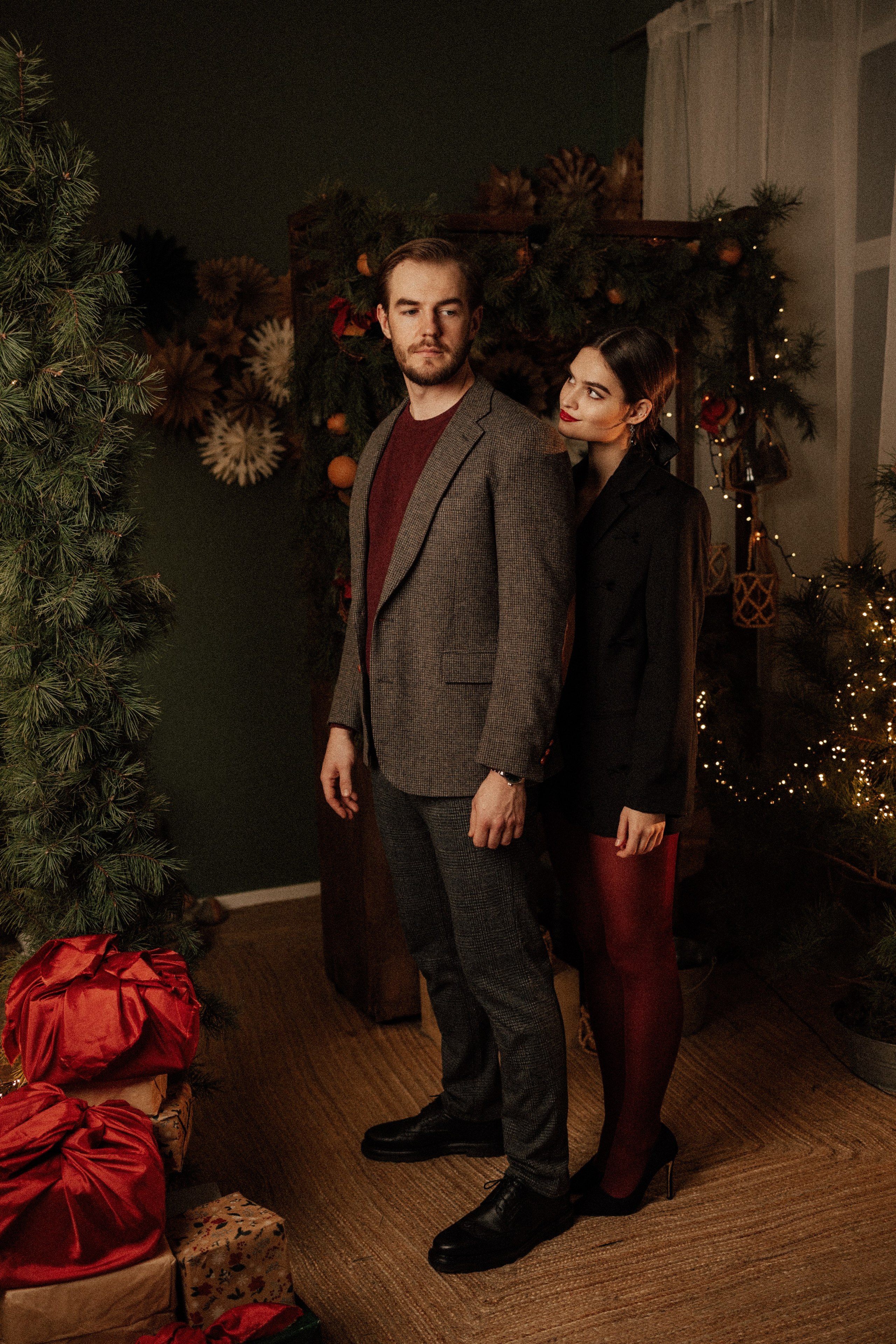 Christmas photoshoot. Destination wedding and fashion photographer in Riga Igor Davidovich