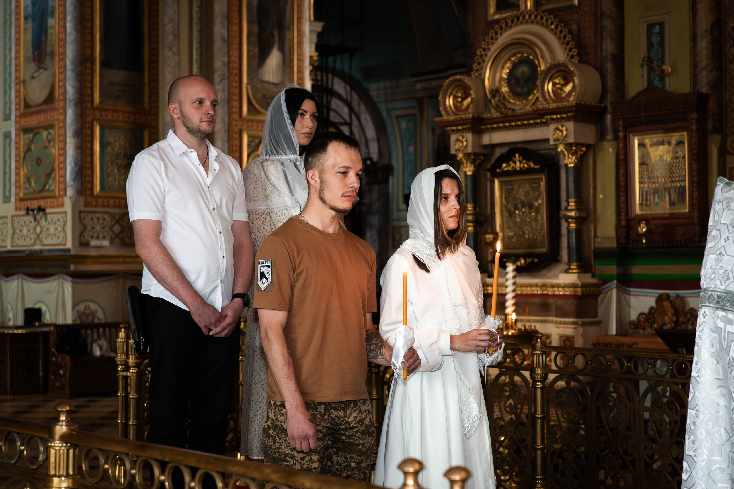 Вінчання Михайла та Олени. Сімейний та весільний фотограф Анастасія Реброва