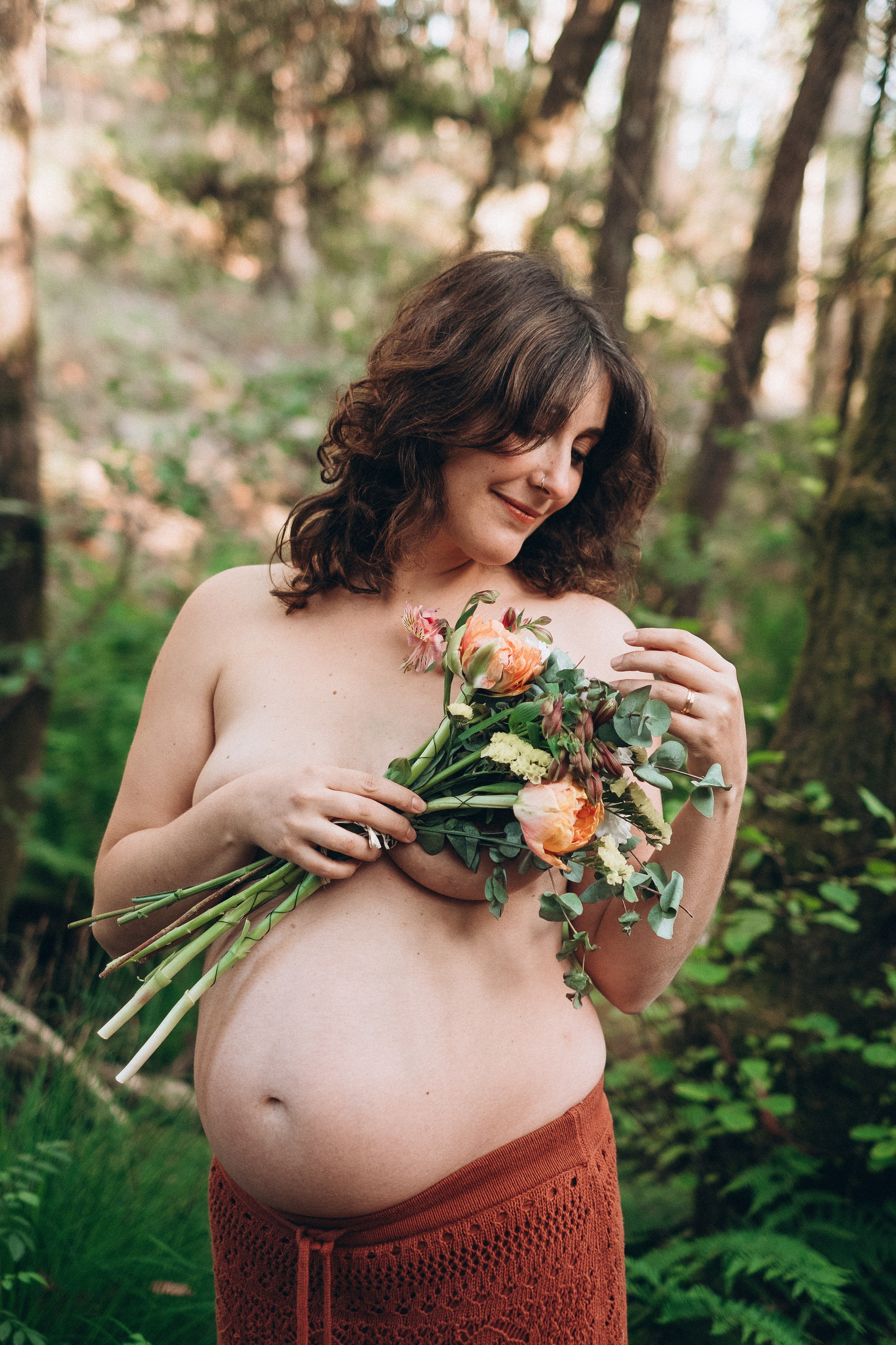 Maternity Photoshoot in Portugal — Artistic Pregnancy Session