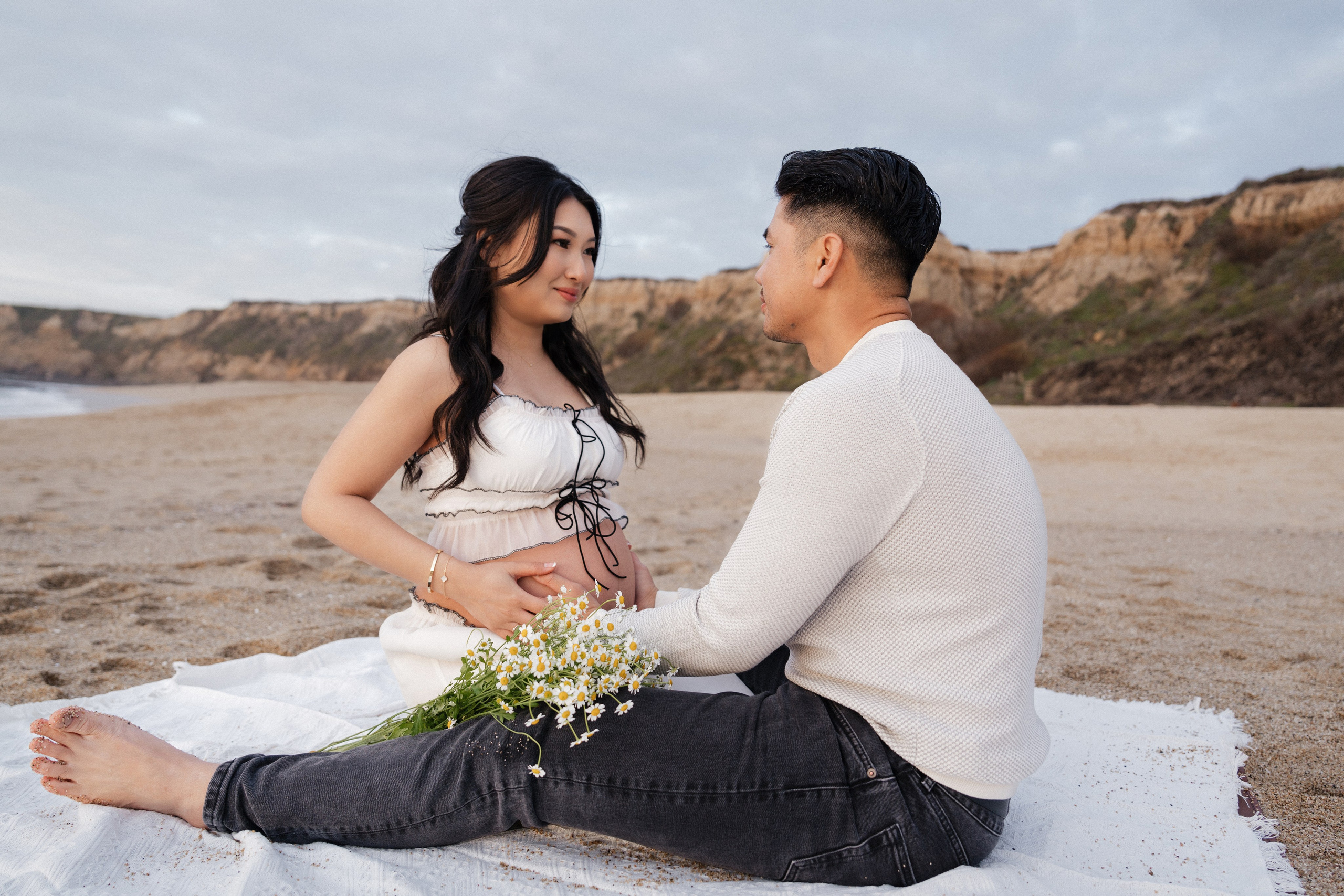 Maternity Session at Half Moon Bay. Soulo Photography | San Francisco Bay Area Based Photographer