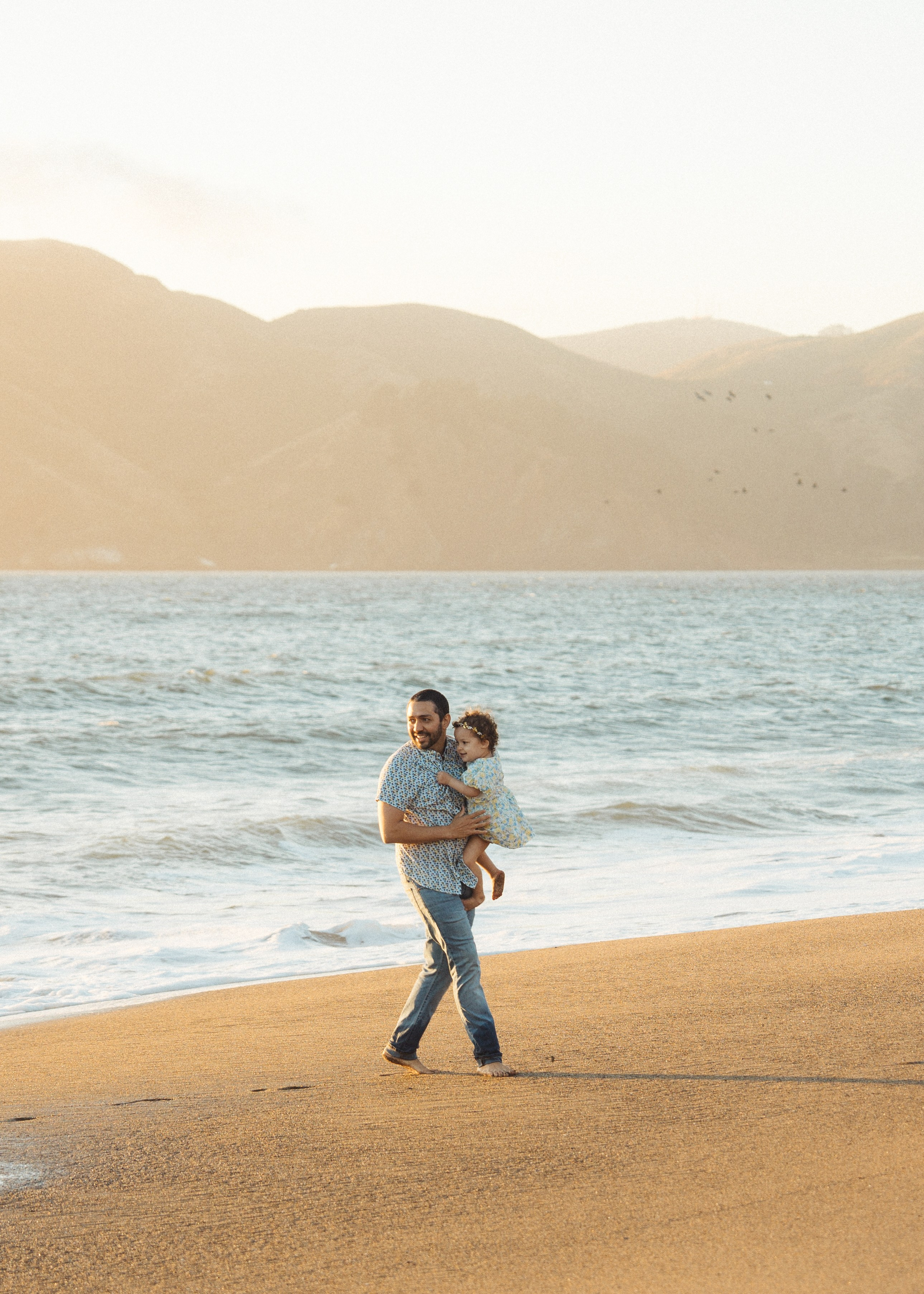 Bri’s growing family at Baker Beach. Soulo Photography | San Francisco Bay Area Based Photographer