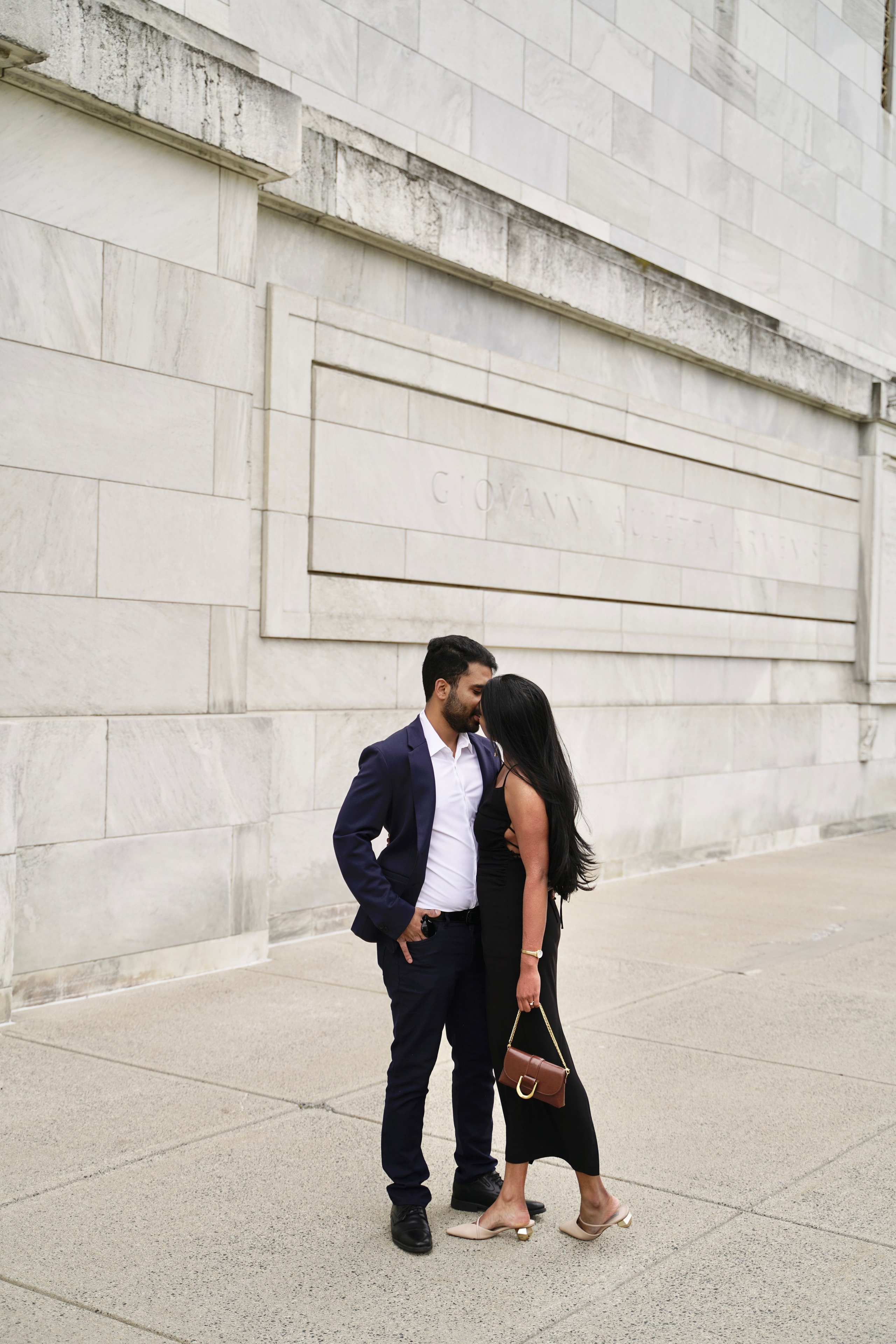 Sarath and Aishwarya at Boston Medical School. Stefanovich Photography | Boston, MA