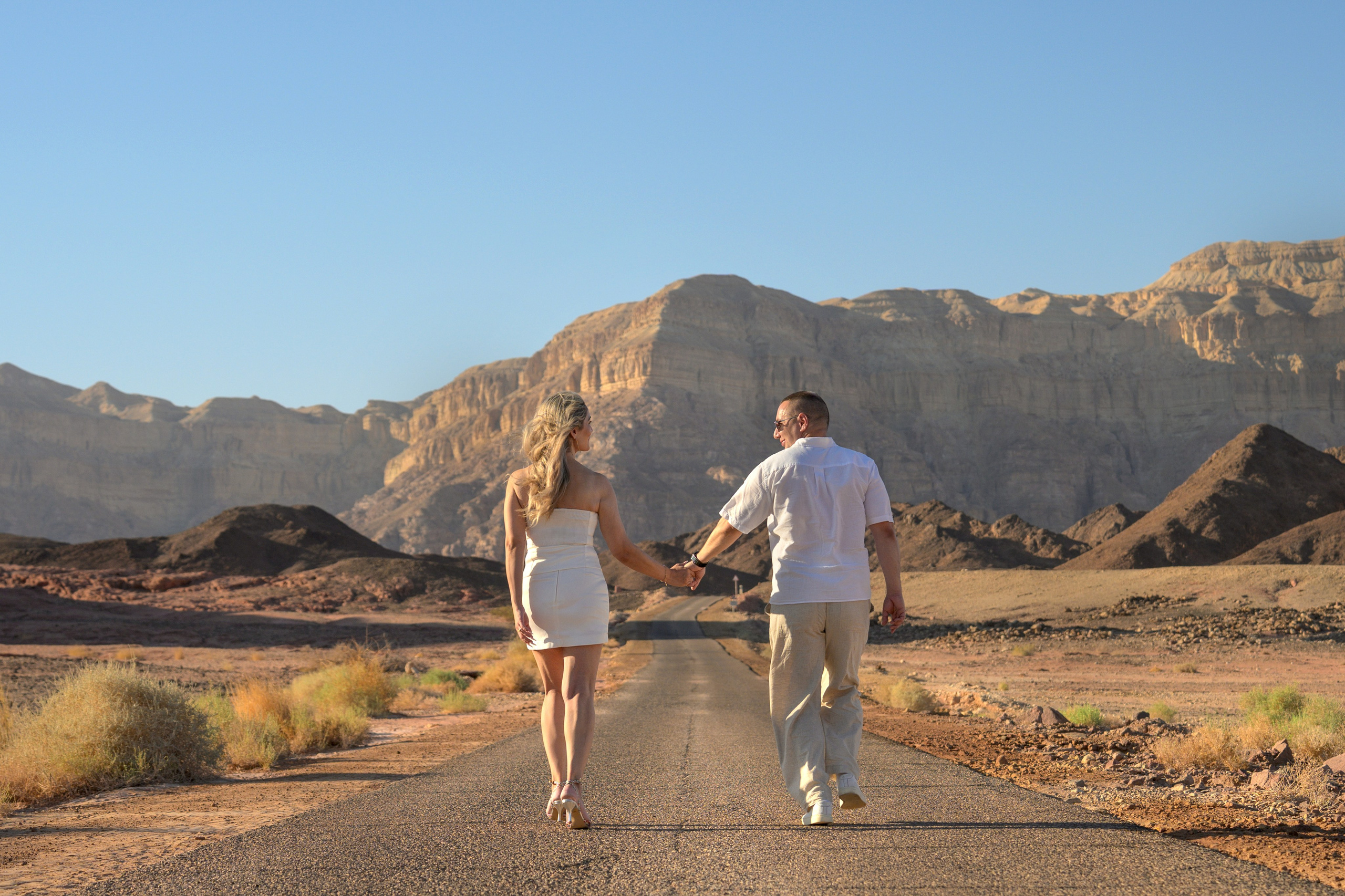 Lev & Bella_"She said YES” in a Timna park. Family children pregnancy love stories photographer in Eilat Israel Olga Amchislavsky