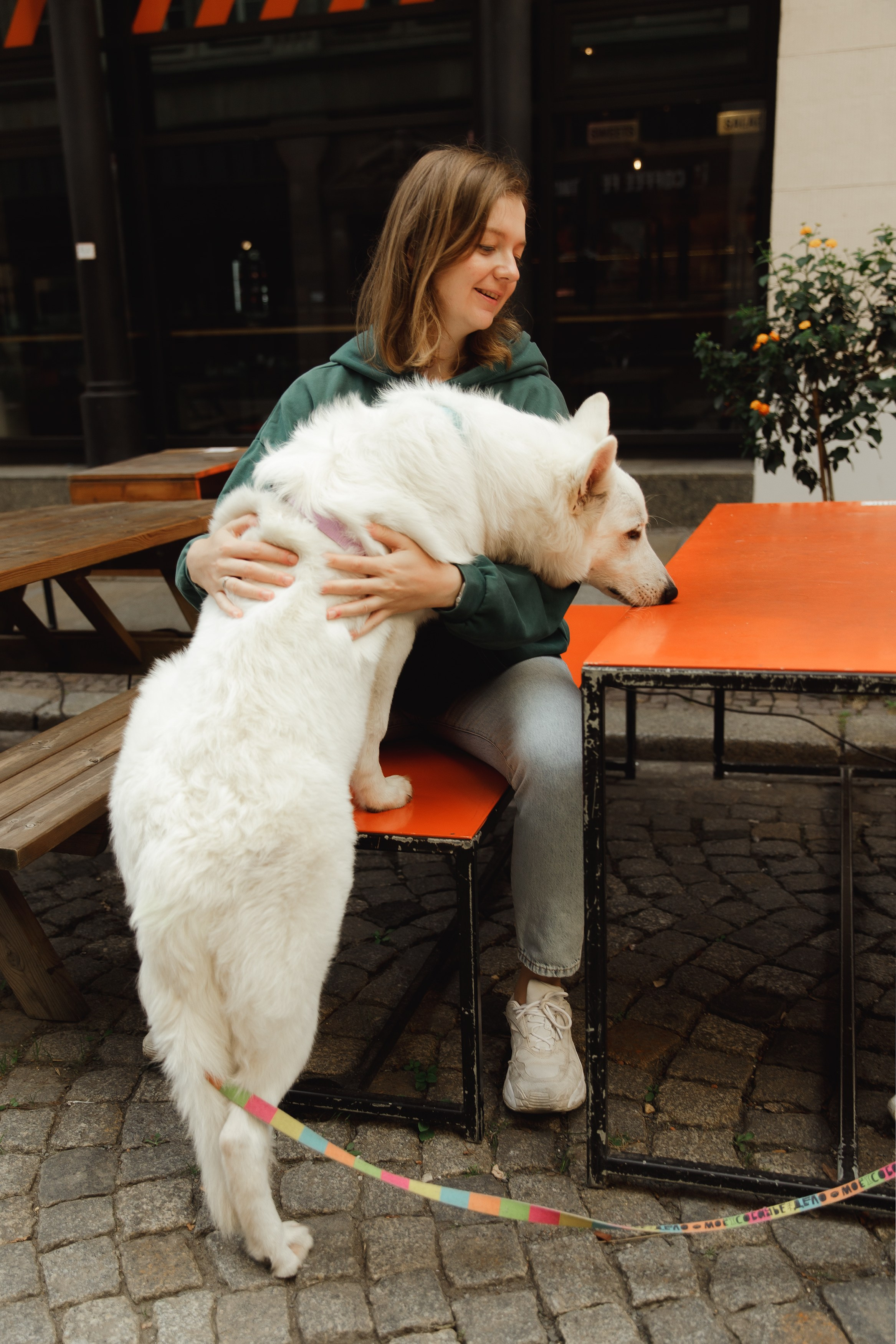 Astra in Leipzig. Kaja | fotograf we Wrocławiu | ludzie i psy