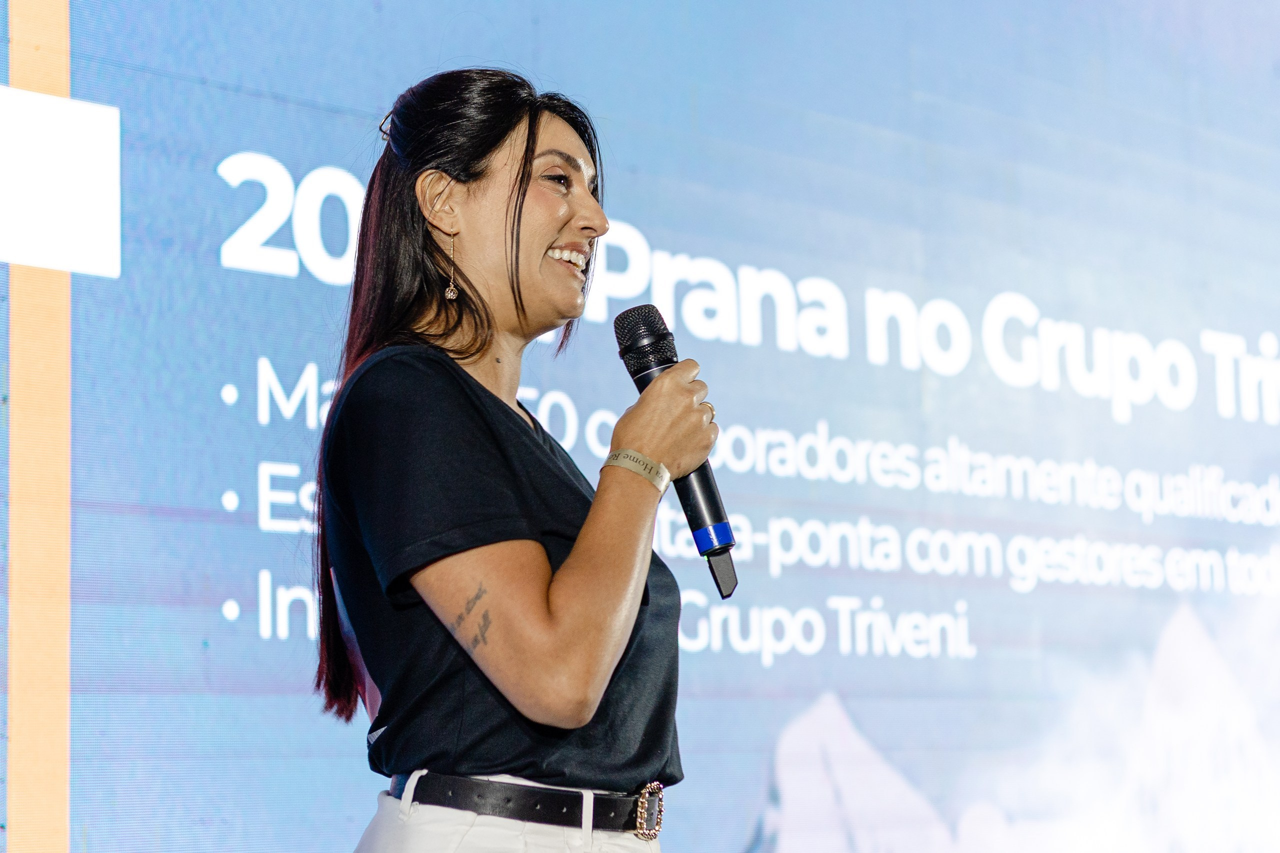 Evento corporativo Triveni Day com César Cielo em Itajaí
