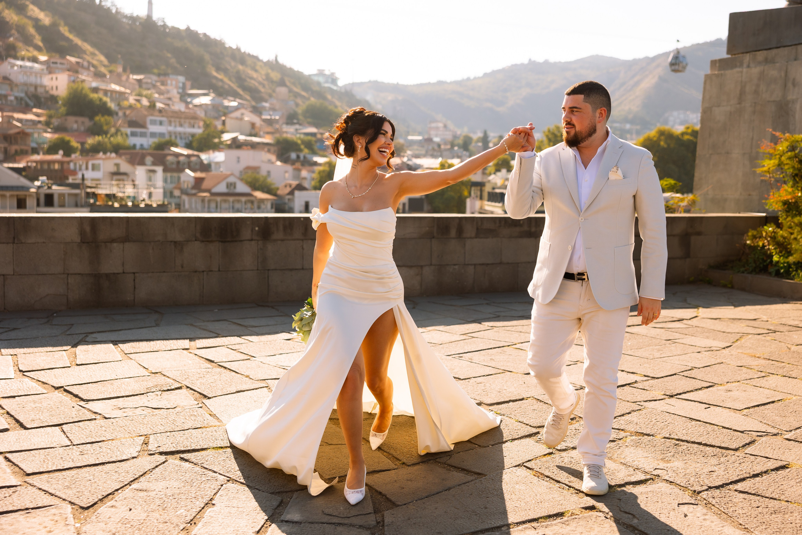 Love story in Tbilisi. Wedding photographer in Tbilisi Ioseb Mamniashvili