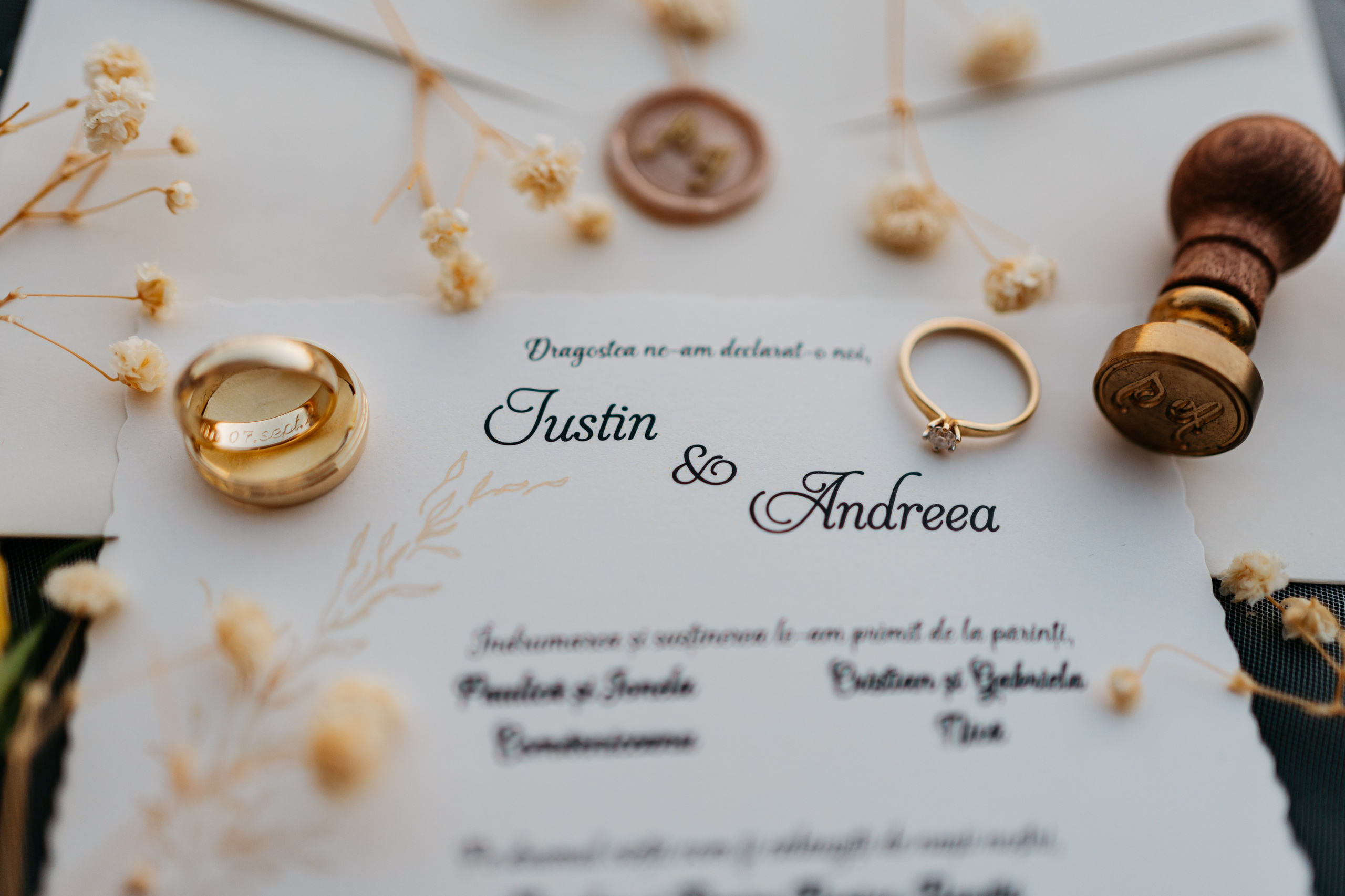 SAVE THE DATE — ANDREEA & IUSTIN. Ars Vidi | Digital Solutions