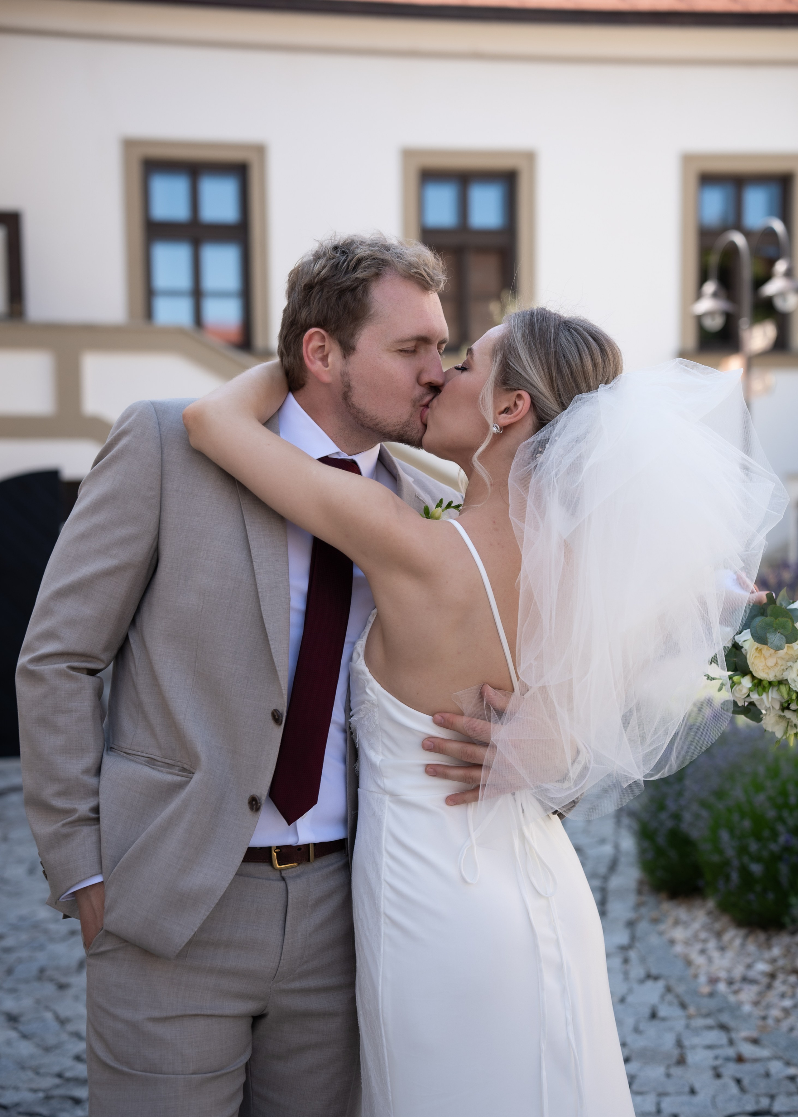 Dmitry & Olga in Svätý Jur. Photo Vienna and Bratislava