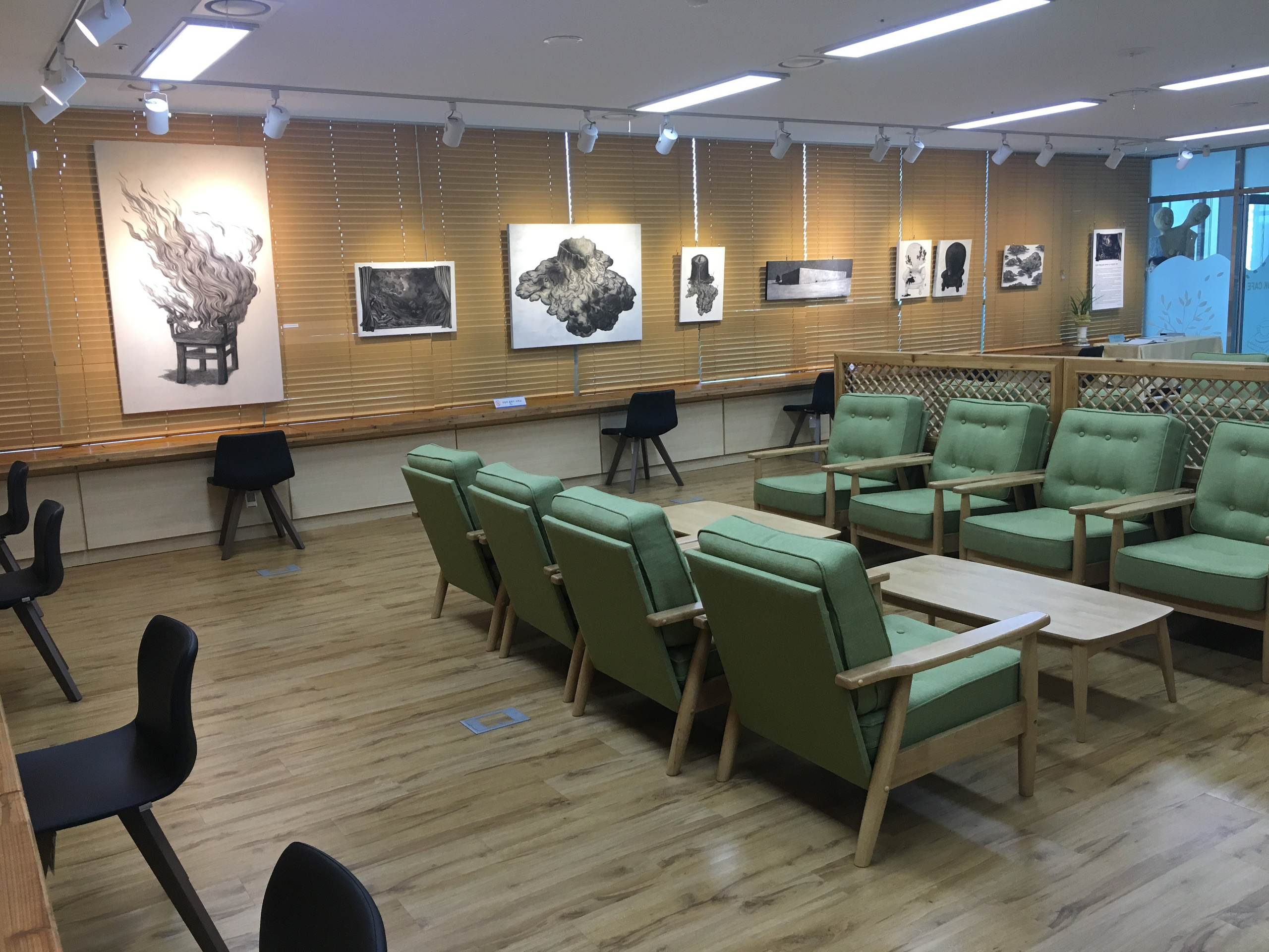 Solo show 암연 暗然.2017. Yujoo HONG