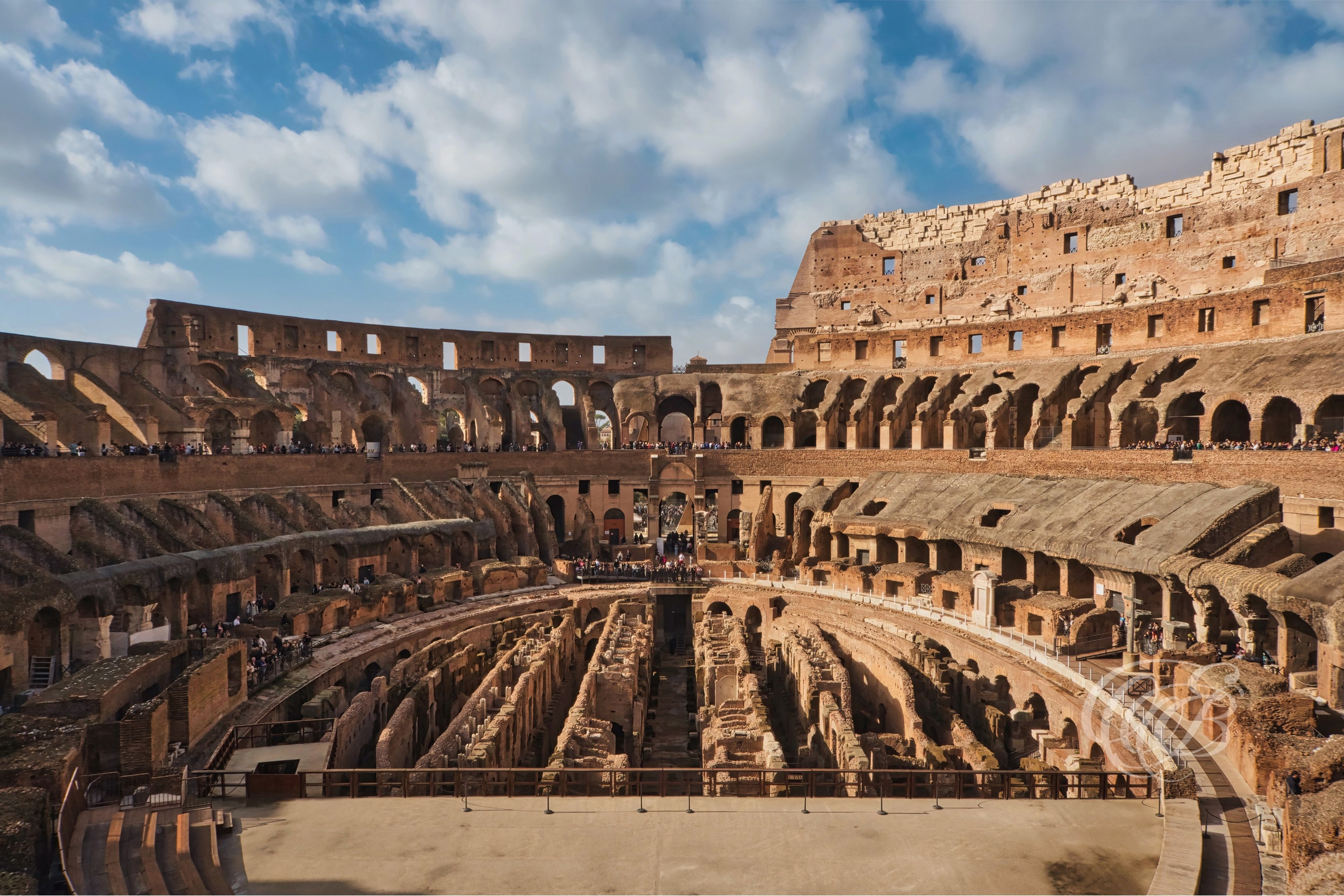 Photography of Italy — Rome, Interior View of the Colosseum — Eduardo Bartoli Fine Art & Travel Photography