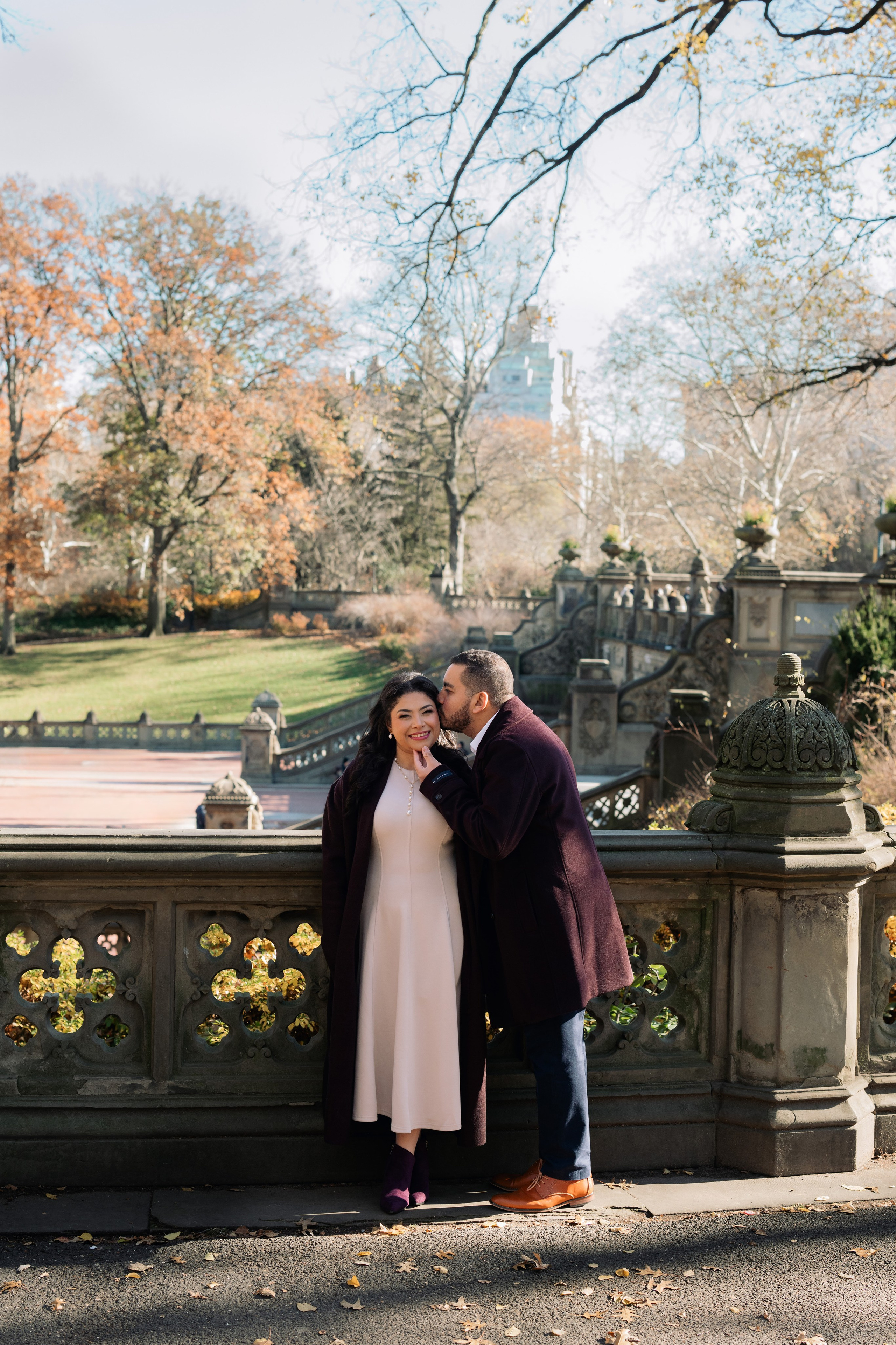 Marina and Mina | Central Park Engagement Session