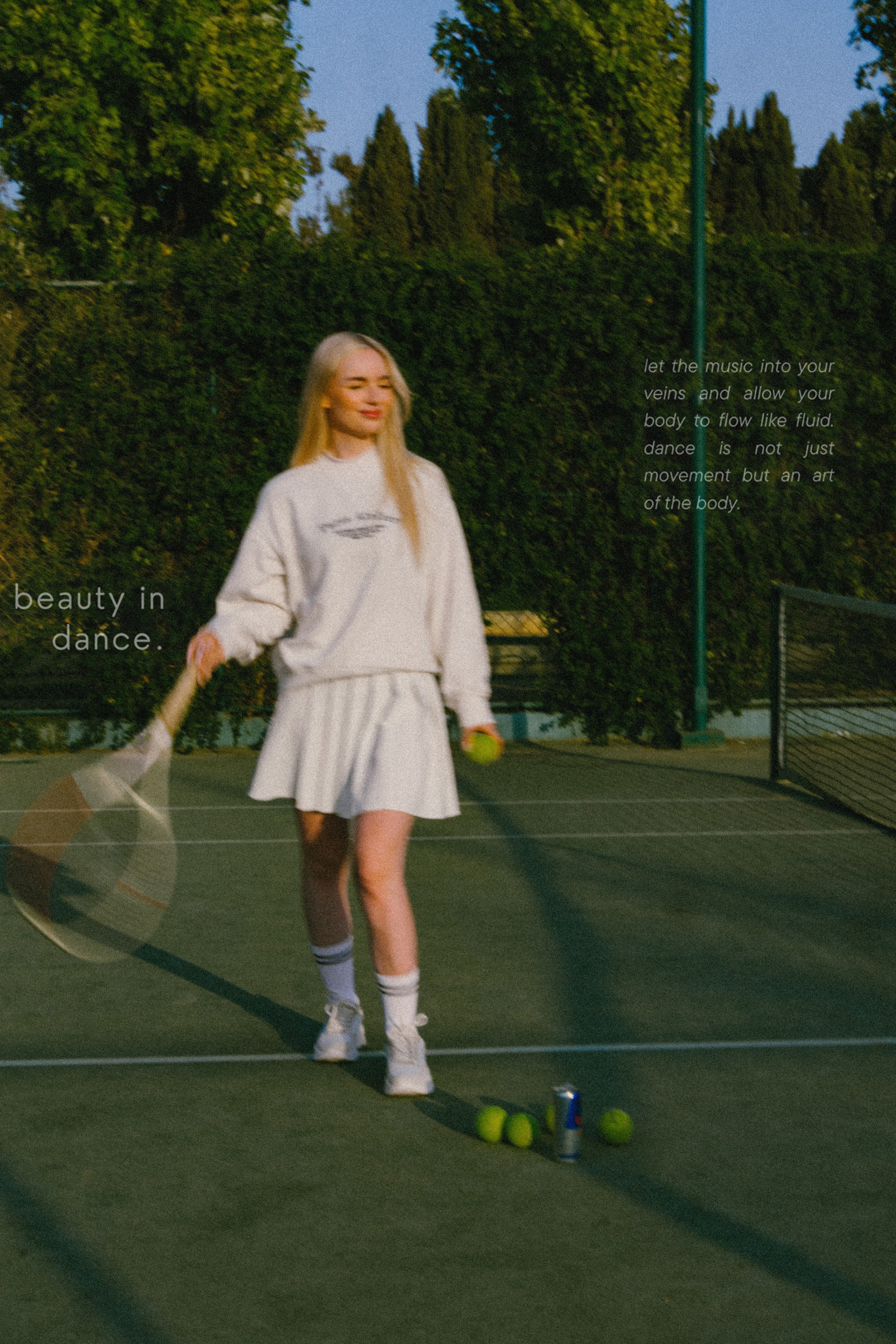 Lera — Tennis Time. Veronika Basova | Photographer | Cinematic & Magazine | Amman, Jordan