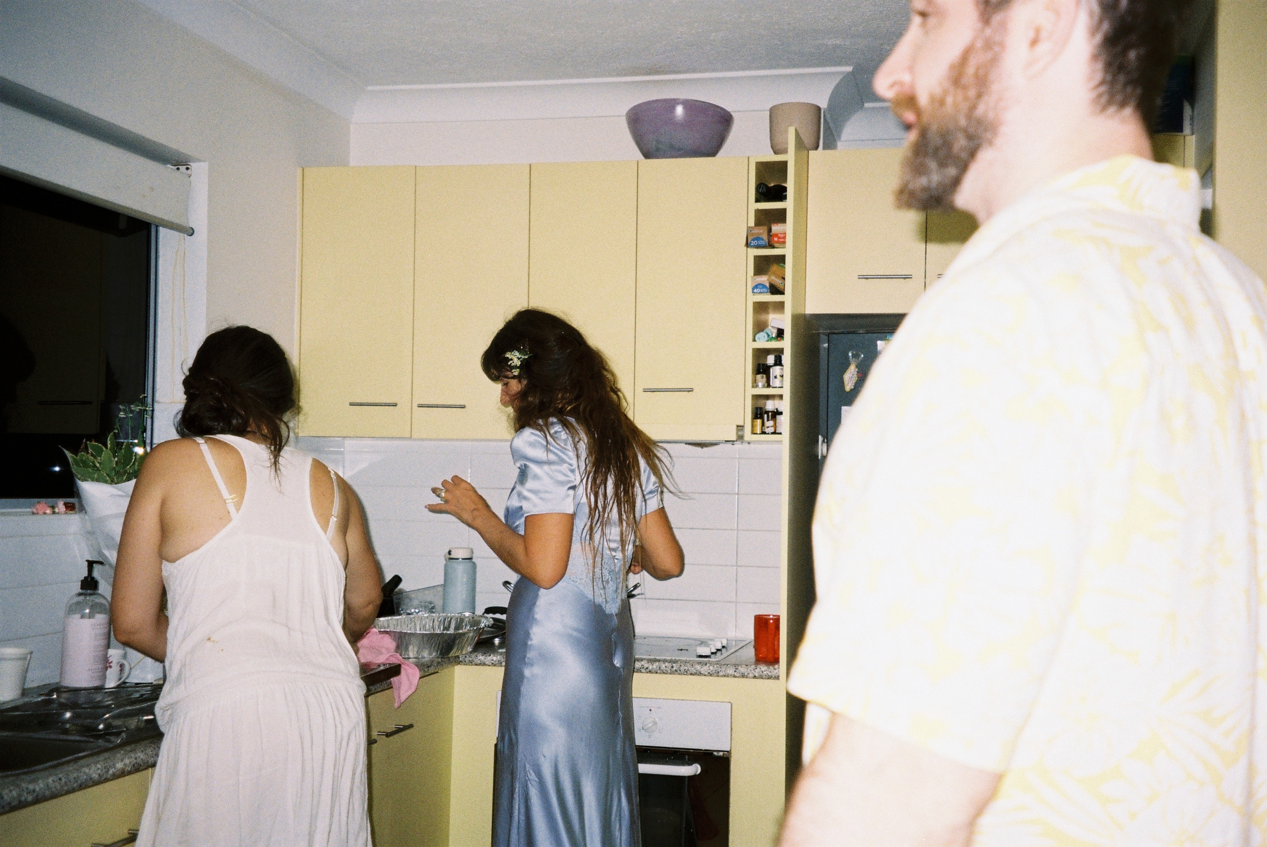 B-day party. Film portrait photographer