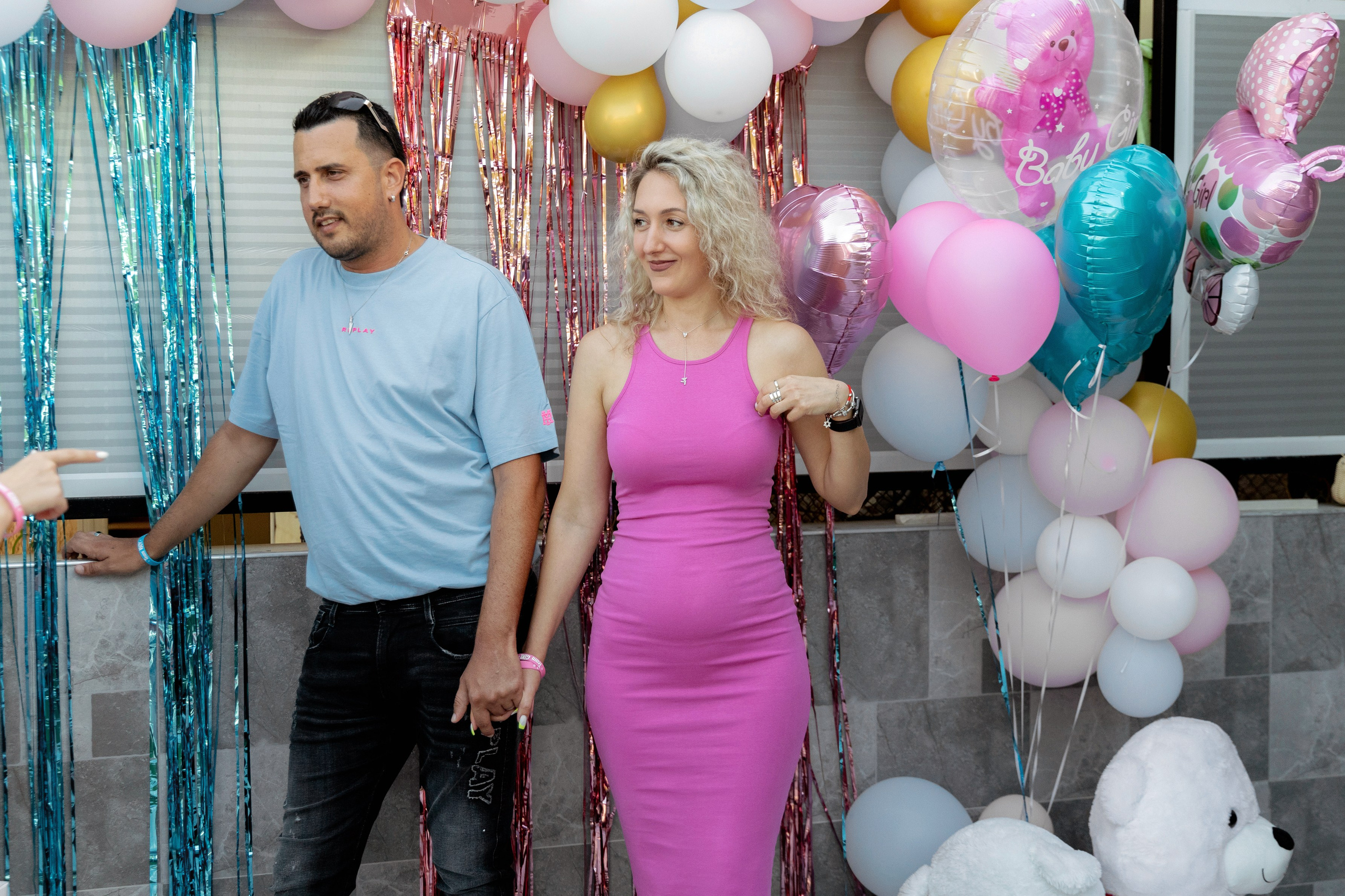 Gender Party for Alina and Michael. Home