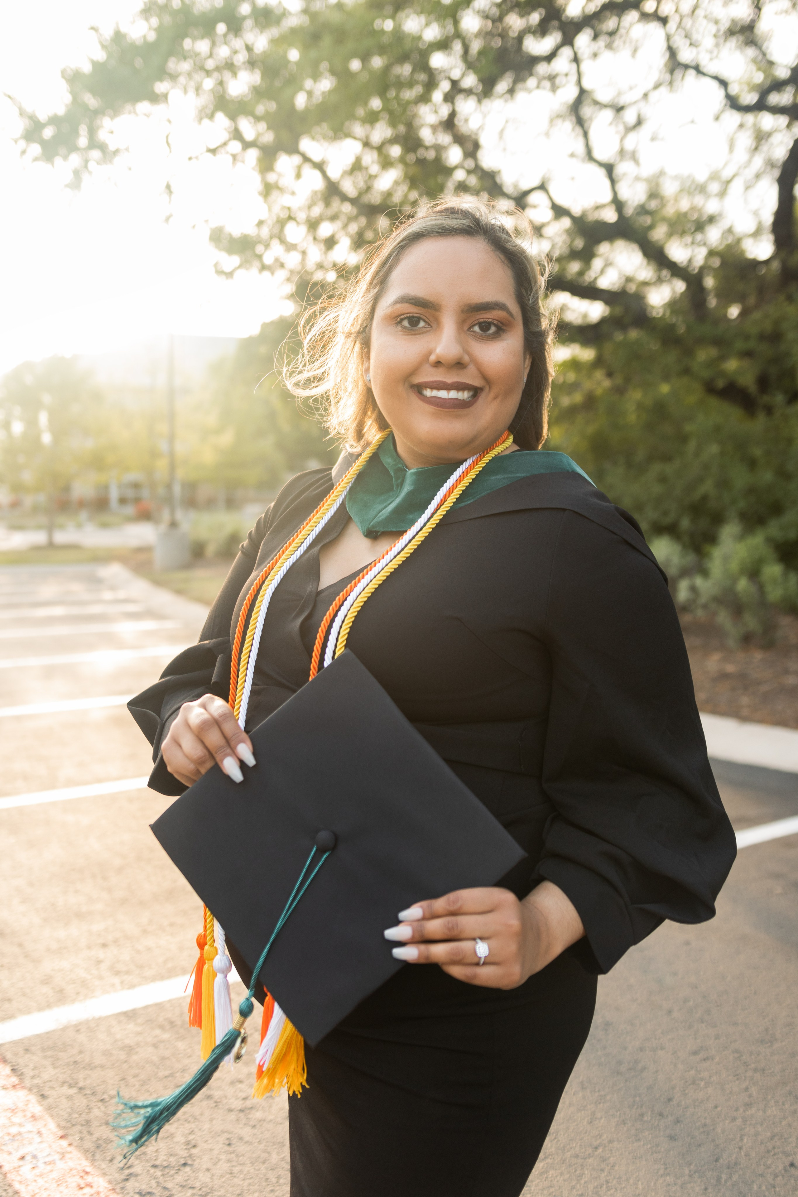Rita’s senior photoshoot at St. Augustine University