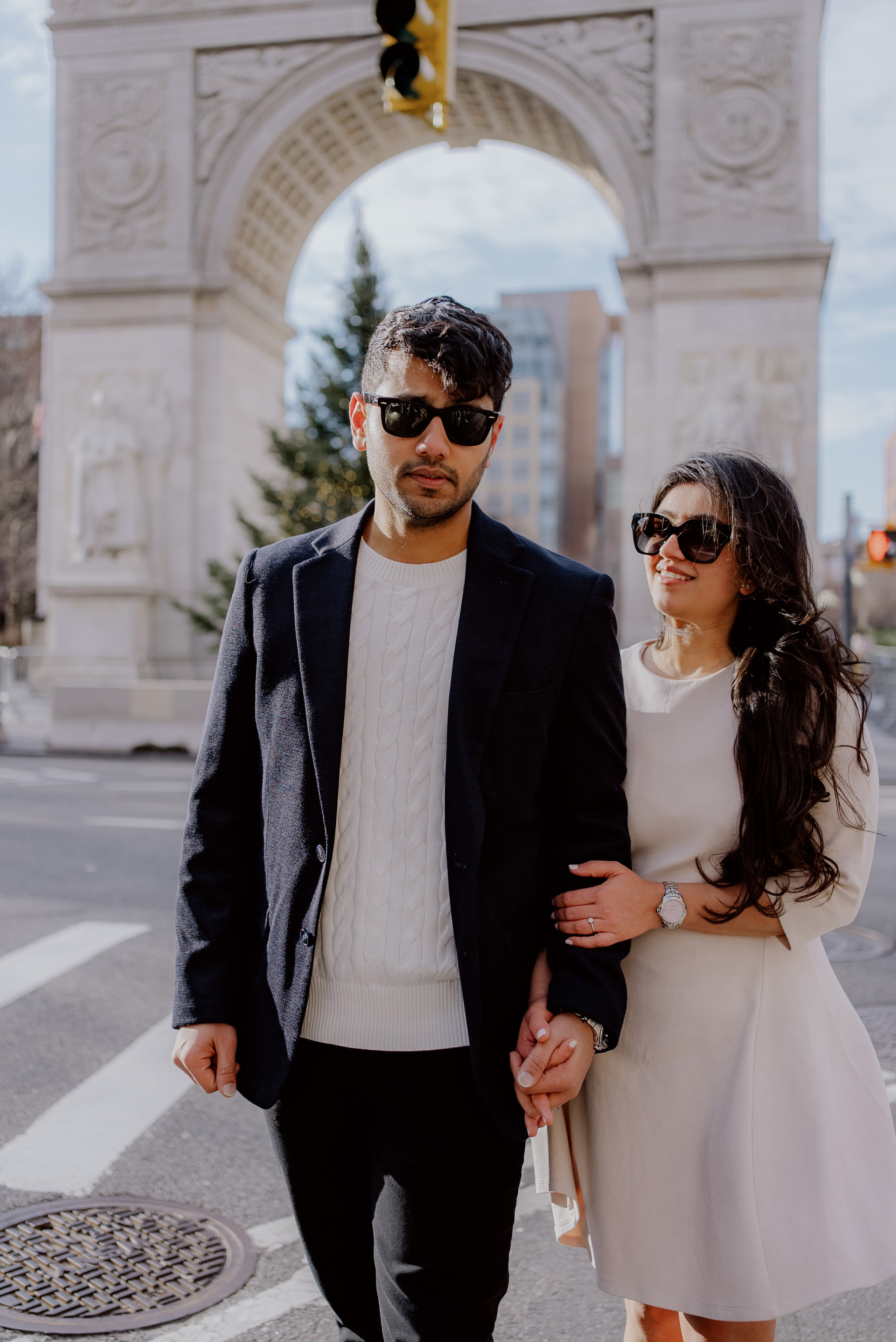 Pre-wedding shoot in New York. Videographer and photographer in New York // MAKAROV.VIDEO