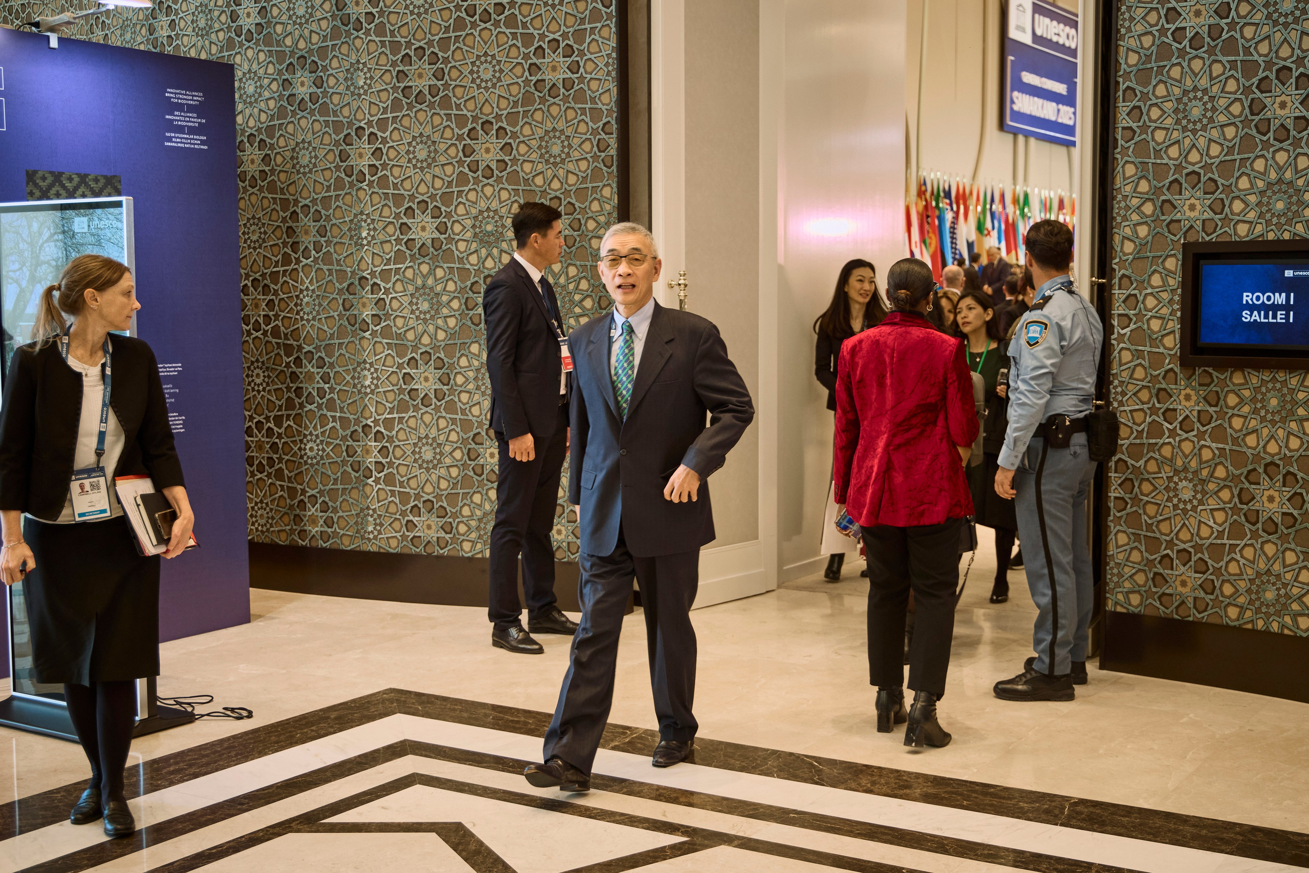 General conference UNESCO 2025 Uzbekistan. Photographer in Uzbekistan and Samarkand Djasur Marupov