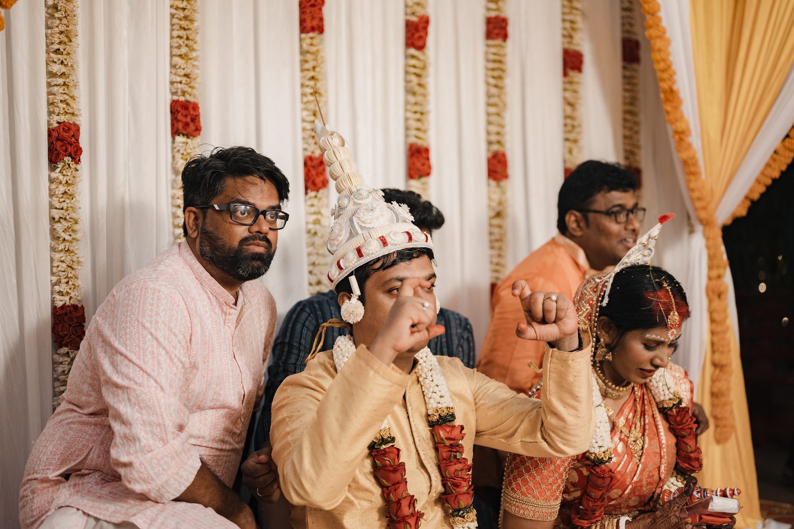 Sagaya & Rakesh. Agam Vizha