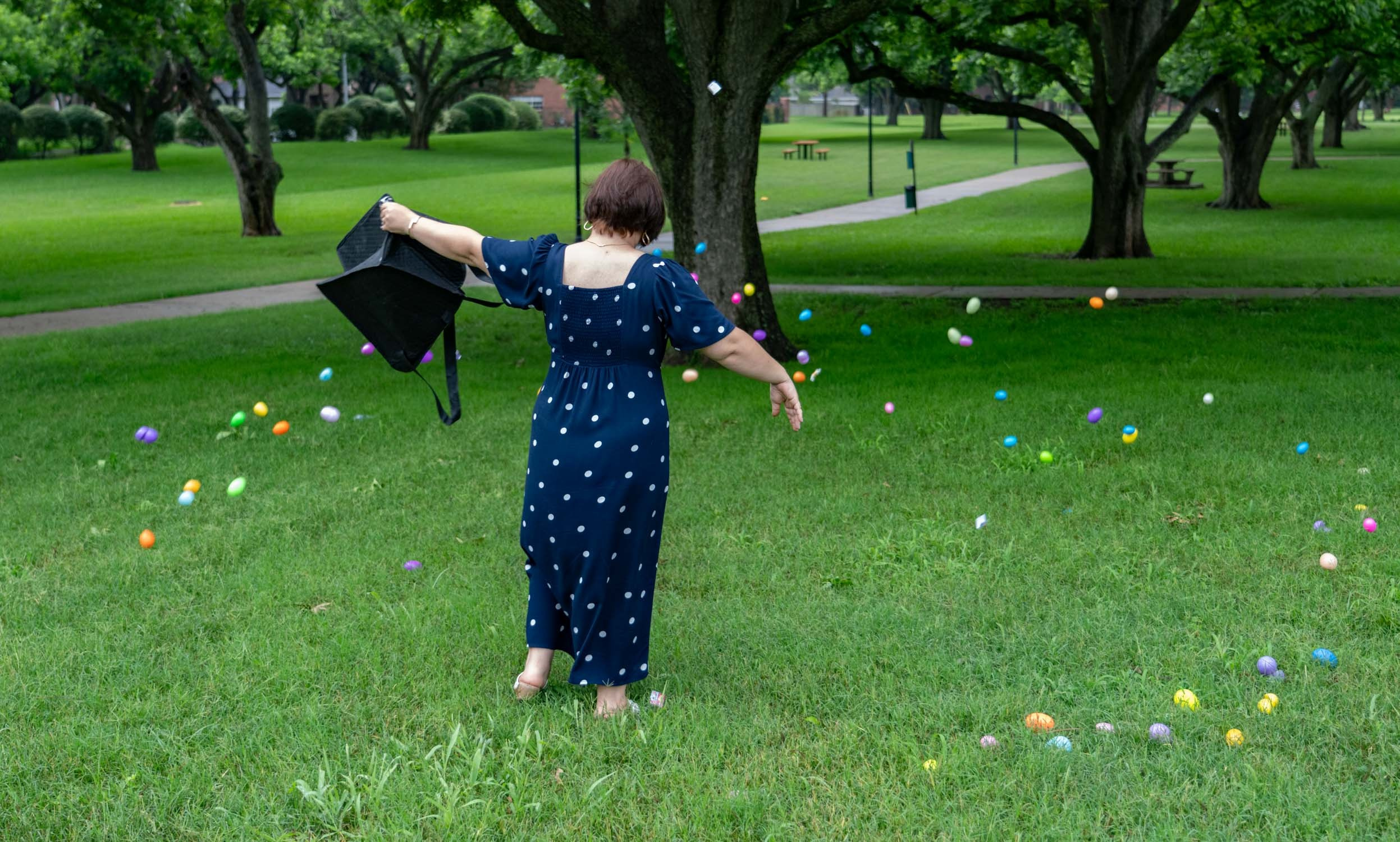 Easter picnic. Photographer Irina Kozhemyakina. Houston