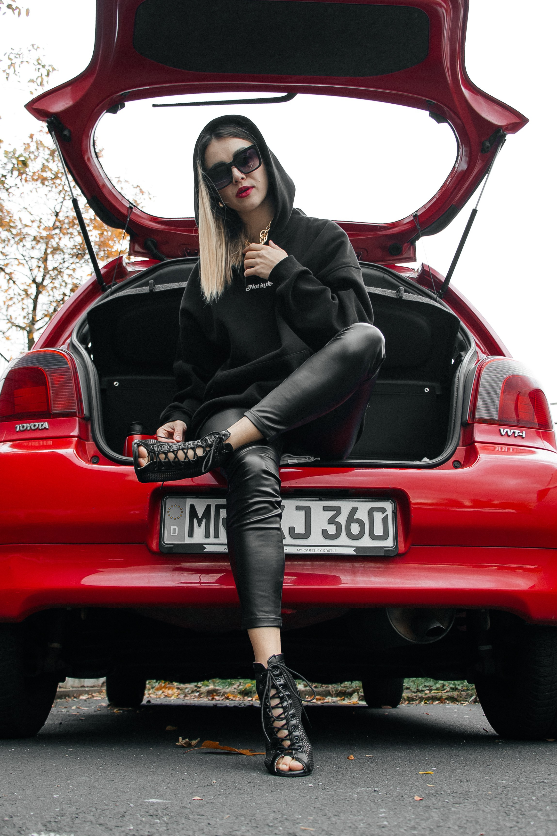 Red girl. PHOTOgrapher Germany MARBURG