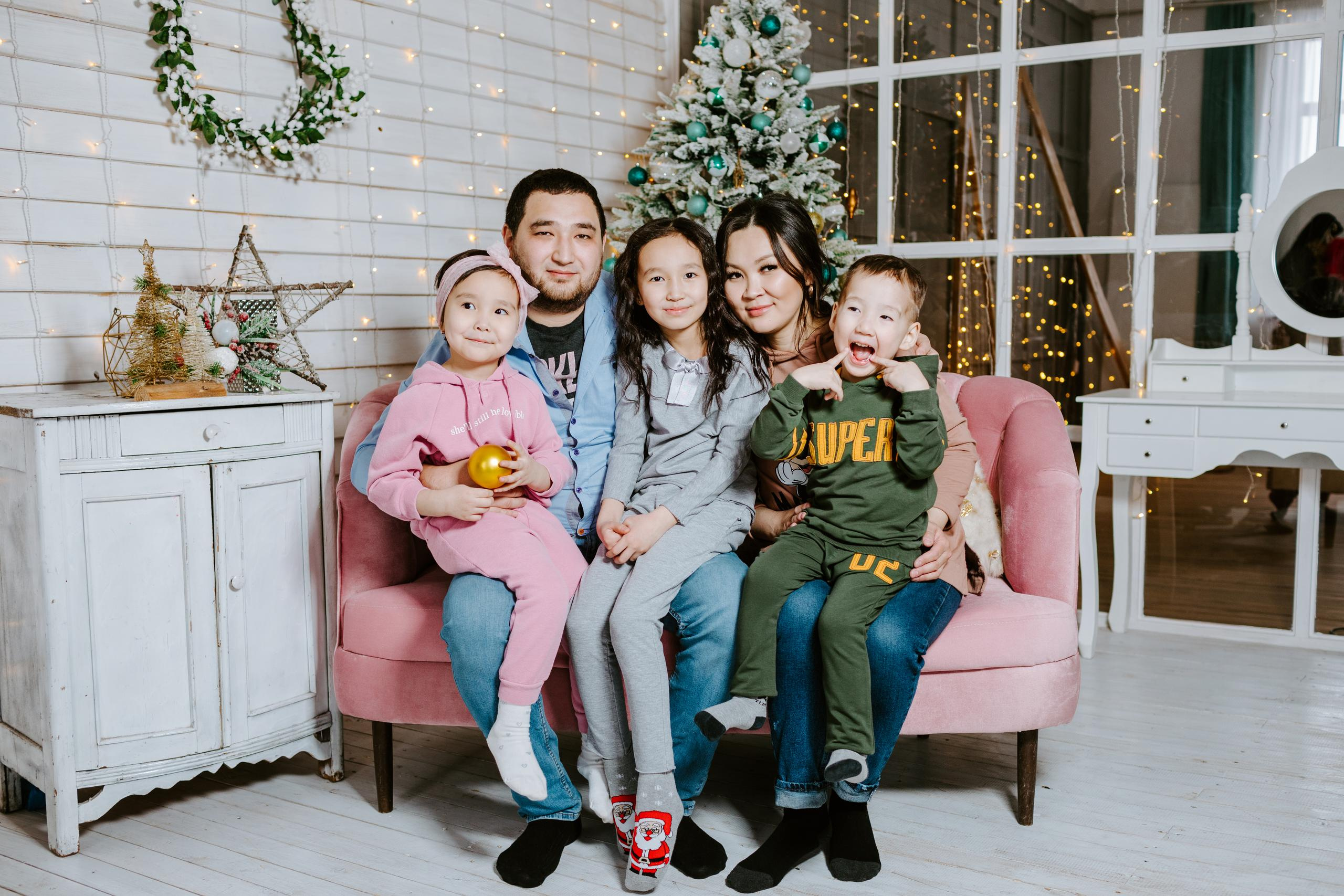 Волшебная Новогодняя Фотосессия. Фотограф в Бишкеке Оксана Шувалова